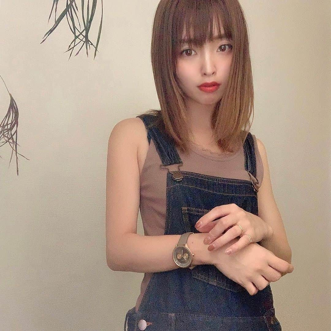 田畑佑莉さんのインスタグラム写真 - (田畑佑莉Instagram)「先日撮影で使用した #FURLA の時計。可愛い♡ ＠the_platinum_select  #theplatinumselect #furla#furlawatch#フルラ#フルラ時計 #メトロポリス」8月17日 19時49分 - lily02tbt