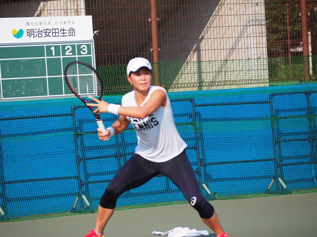 尾崎里紗さんのインスタグラム写真 - (尾崎里紗Instagram)「久々のセキショウオープン🎾 ﻿ @kaji.haruka ﻿ ﻿ ﻿ #glico ﻿ #powerproduction ﻿ #head ﻿ #teamhead ﻿ #asicstennis ﻿ #teamasics ﻿ #imoveme ﻿ #onitsukatiger ﻿ #gram3 ﻿ #グラムスリー ﻿ #tbc_aesthetic ﻿ #エステ ﻿ #エステティックtbc ﻿ #尾崎里紗﻿ #risaozaki ﻿ #tennis ﻿ #tennisplayer ﻿ #テニス ﻿ #citizen ﻿ #tiffany ﻿ #fitness ﻿ #フィットネス」8月17日 19時50分 - risaozaki410