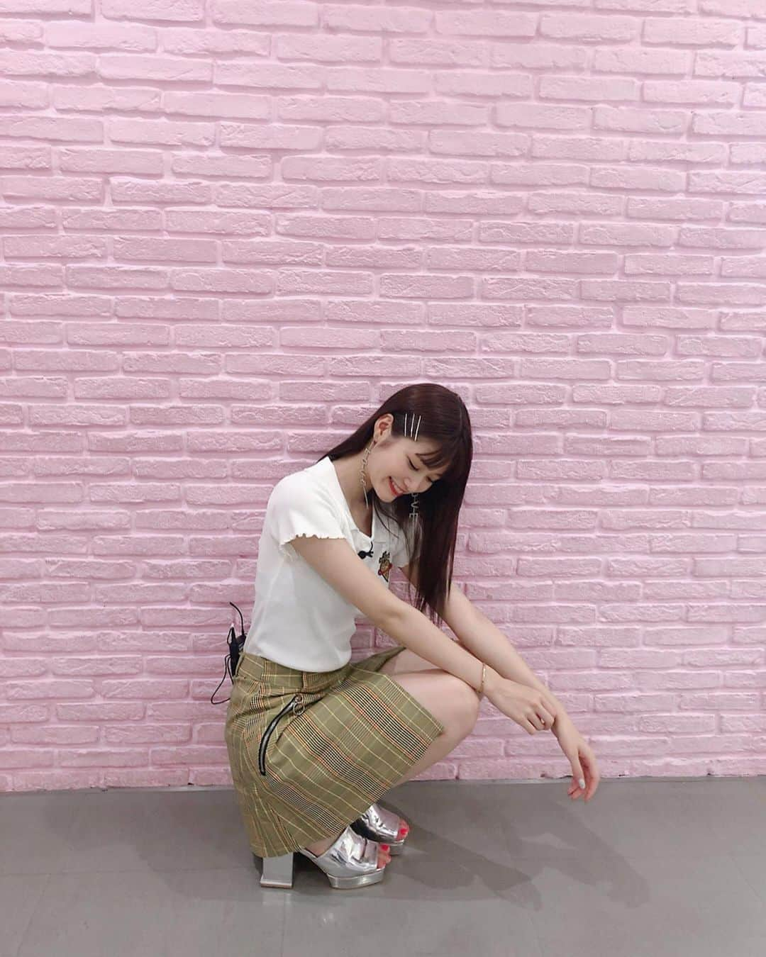 生見愛瑠さんのインスタグラム写真 - (生見愛瑠Instagram)「きょー  #めるのふく #めるサイズ #ootd」8月17日 20時00分 - meru_nukumi