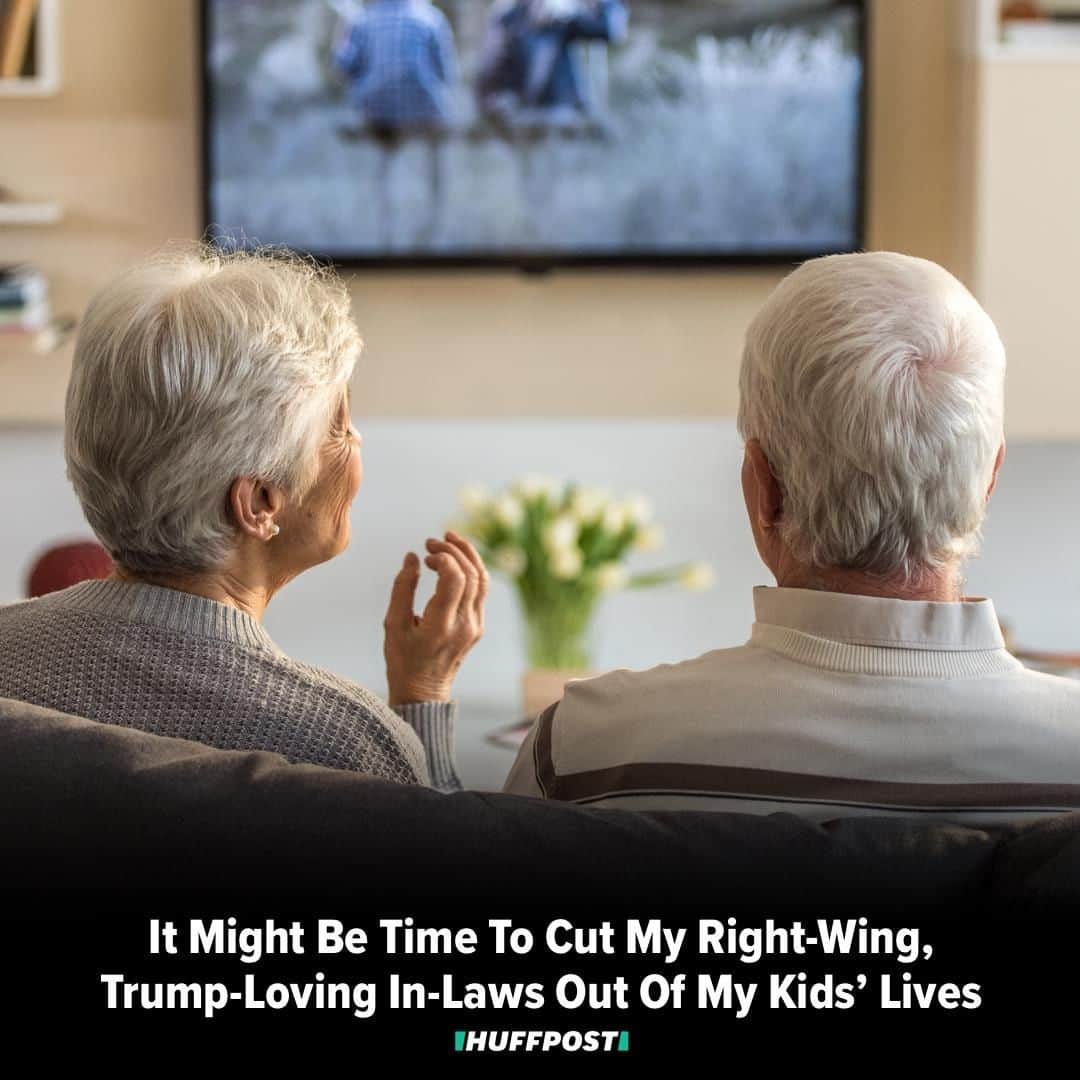 Huffington Postさんのインスタグラム写真 - (Huffington PostInstagram)「"My in-laws have always been conservative. They have always been Republican.... What my husband and I have witnessed, however, has been an ideological shift, from a relationship with religion to blind idolatry," writes HuffPost Guest Writer Hannah Selinger. "When it comes to raising children, it’s our job to call out the things that are terrible. My job as a mother includes teaching life lessons — and I can see no larger life lesson than confronting bad things when you see them." // Read more at the link in bio. // 📷: Getty Images⁠」8月18日 6時55分 - huffpost