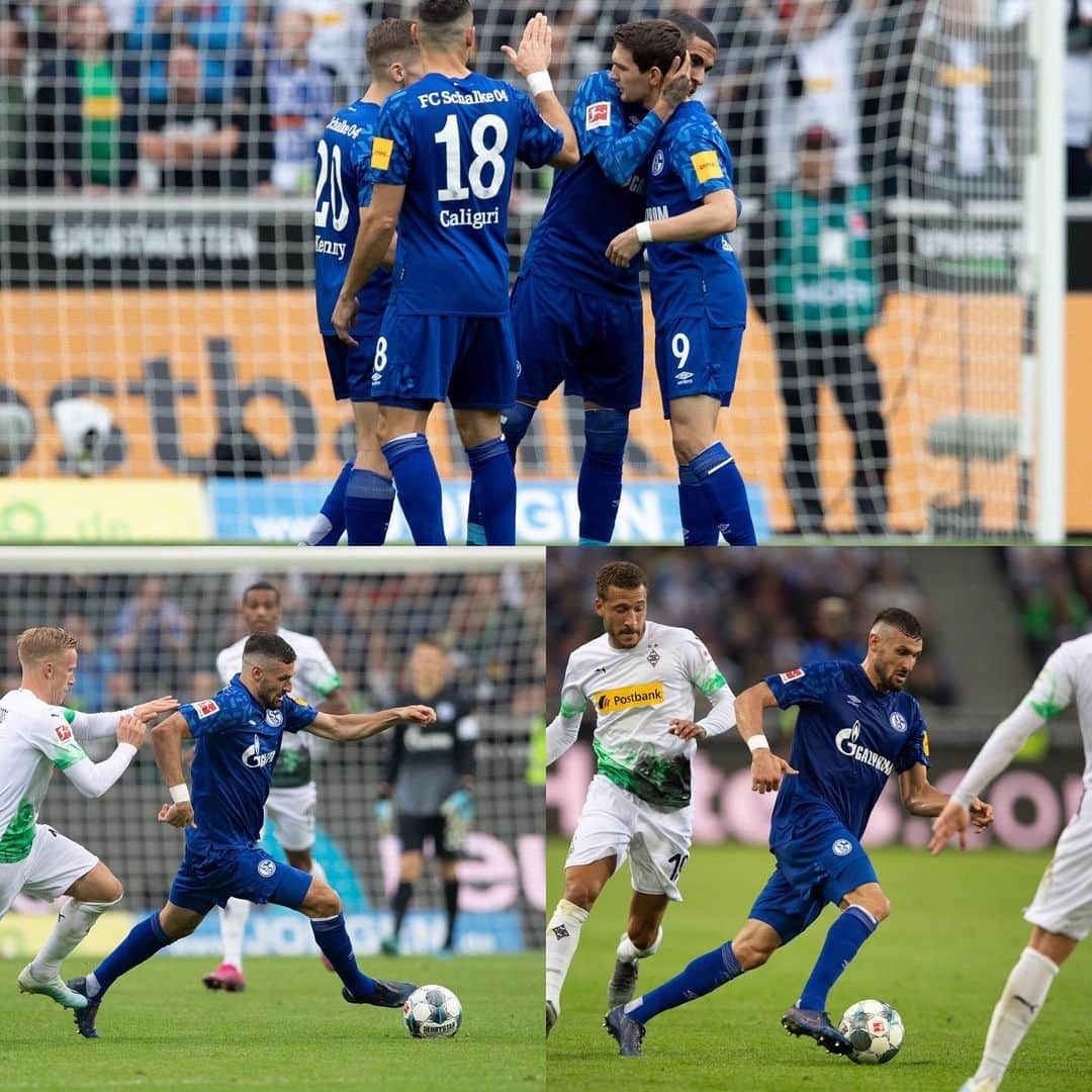 ダニエル・カリジュリのインスタグラム：「Guter Fight !🔵⚪️ #s04 #immerweiter #dc18」