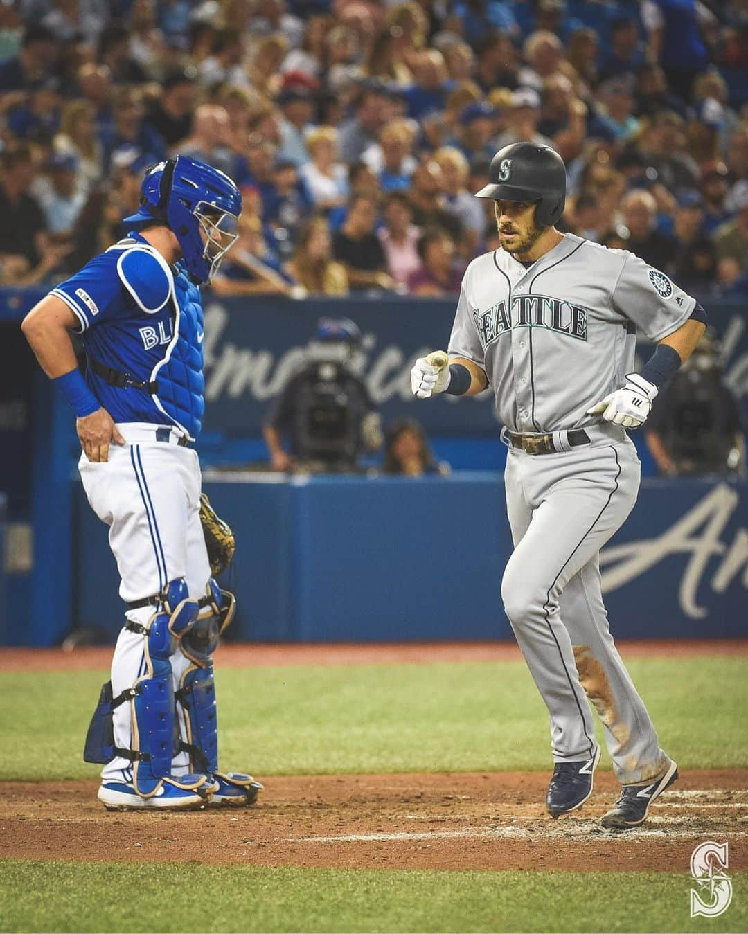 シアトル・マリナーズさんのインスタグラム写真 - (シアトル・マリナーズInstagram)「Frozen rope. 🥶」8月18日 5時49分 - mariners