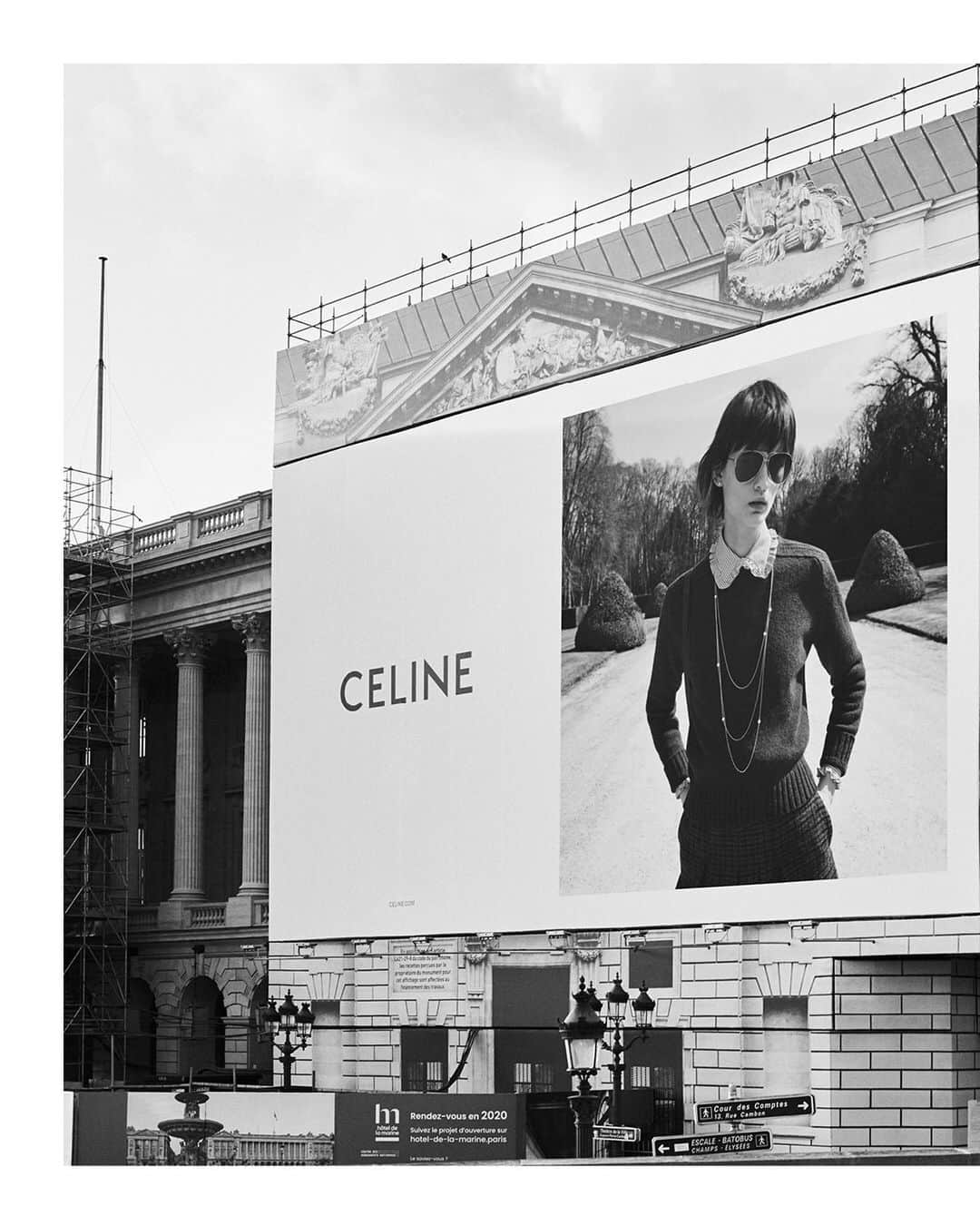 Celineさんのインスタグラム写真 - (CelineInstagram)「THE 16 COLLECTION CELINE WOMEN WINTER 19  HÔTEL DE LA MARINE PLACE DE LA CONCORDE, PARIS AUGUST 2019  #CELINEBYHEDISLIMANE」8月18日 6時34分 - celine