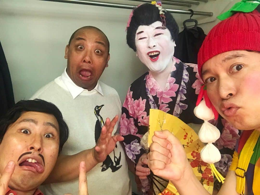 脳みそ夫さんのインスタグラム写真 - (脳みそ夫Instagram)「ホリプロさんのライブに出た〜す！（たこ口） #きつね #小梅太夫 #紺野ぶるま #たんぽぽ #東京ホテイソン #トムブラウン #ホリプロ #脳みそ夫 #ペペロンチー子 #とっちらカルボナーラ」8月17日 22時42分 - nou_misoo