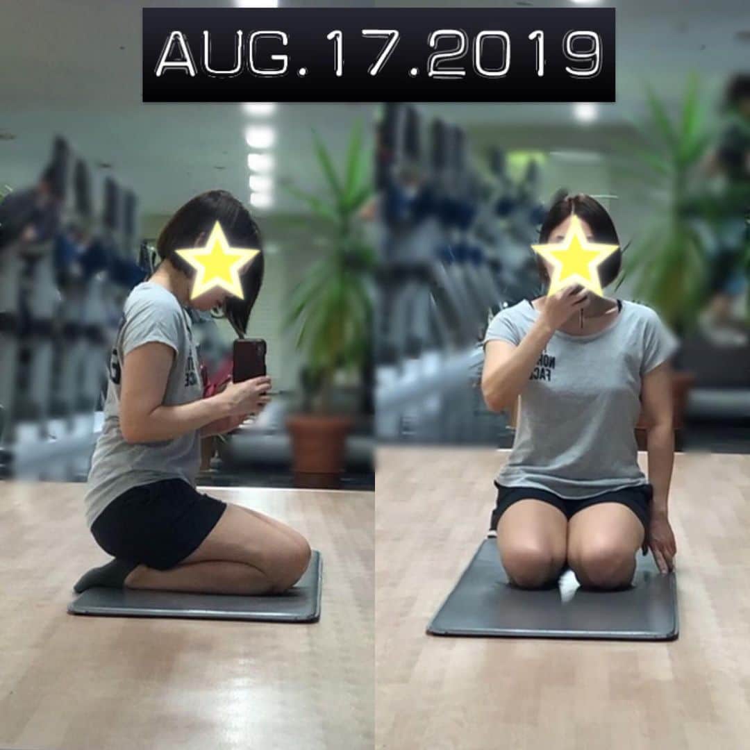 興梠友理さんのインスタグラム写真 - (興梠友理Instagram)「【術後157日目 / 157 days after surgery】 Working out at the gym almost every other day. Flexibility is significantly improving👍Also doing a lot of leg machine training, jumping, jogging, core training... everything to regain strength again😤 ・ 3月13日の手術から5ヶ月+4日が経ちました。 ・ 正座まであとちょっと‼️ ・ 写真ではできてるように見えるけれど、実際はまだ左右同じように体重を預けきれなくて、健常な右側に少し逃げています😅 ・ あと、体が温まってないとここまで行けないから、冷えてても一発で正座できるようになるまではまだしばらくかかるかなー？ ・ 筋トレマシンはレッグカール、レッグエクステンション、レッグプレスをやっています。あとは、体幹トレ、ジョギング、垂直ジャンプ、バランスディスク、etc. ・ 週3、4ペースで約1.5時間のメニューをこなしている感じです。なかなか大変だけど、継続は力なり😤 ・ #努力は絶対裏切らない #ろぎ子の復活までの記録 #膝脱臼 #複合靭帯損傷 #前十字靭帯断裂 (ACL) #後十字靭帯断裂 (PCL) #内側側副靱帯断裂 (MCL) #内側膝蓋大腿靭帯断裂 (MPFL)  #前十字靭帯再建 #後十字靭帯再建 #半月板縫合 #半月板部分切除 #nevergiveup #roadtorecovery #kneeinjury #kneeinjuryrecovery #kneeinjuryrehab #multipleligamenttears #aclrecovery」8月17日 22時45分 - yuri_rogi