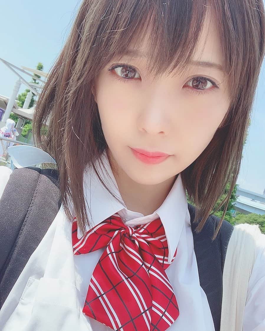 秋山依里さんのインスタグラム写真 - (秋山依里Instagram)「♡﻿﻿﻿ ﻿﻿ ‪夏コミのコスは私の原点とも言える響鬼のあきらちゃんでした🌻  #仮面ライダー響鬼 #天美あきら #C96 #C96コスプレ #コスプレ #角色扮演 #コスプレイヤー #被写体 #制服 #highschoolgirl #cosplay #cosplaygirl #cosplayer #cosplayphoto #cosplayofinstagram #coser #cosplayselfie #selfie #selfiegram #自撮り #自拍 #いつかのあきやまさん」8月17日 23時24分 - akiyama__eri