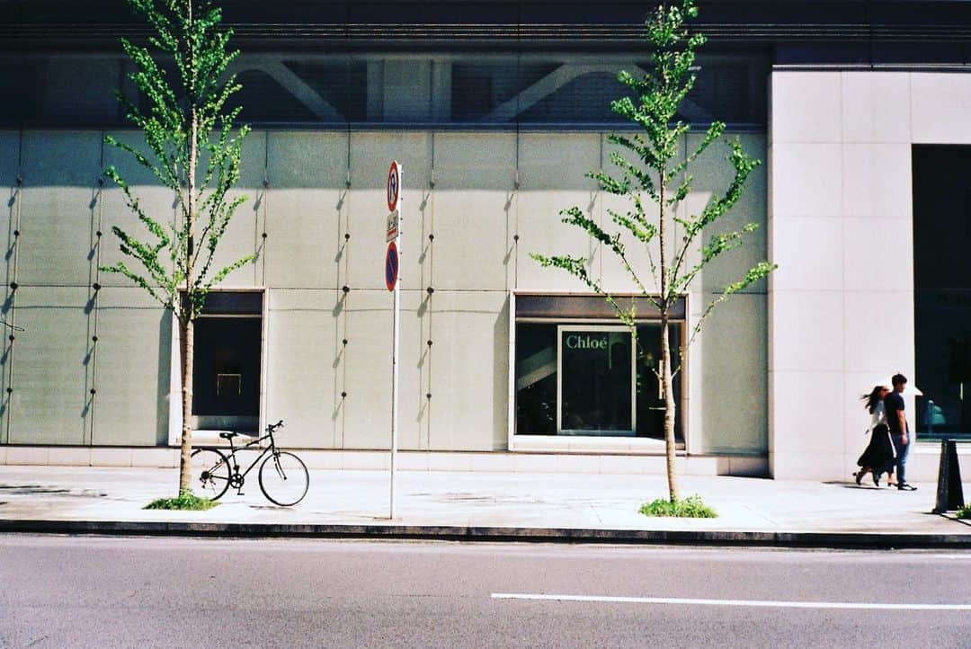 合田経郎のインスタグラム：「銀座 #filmcamera」