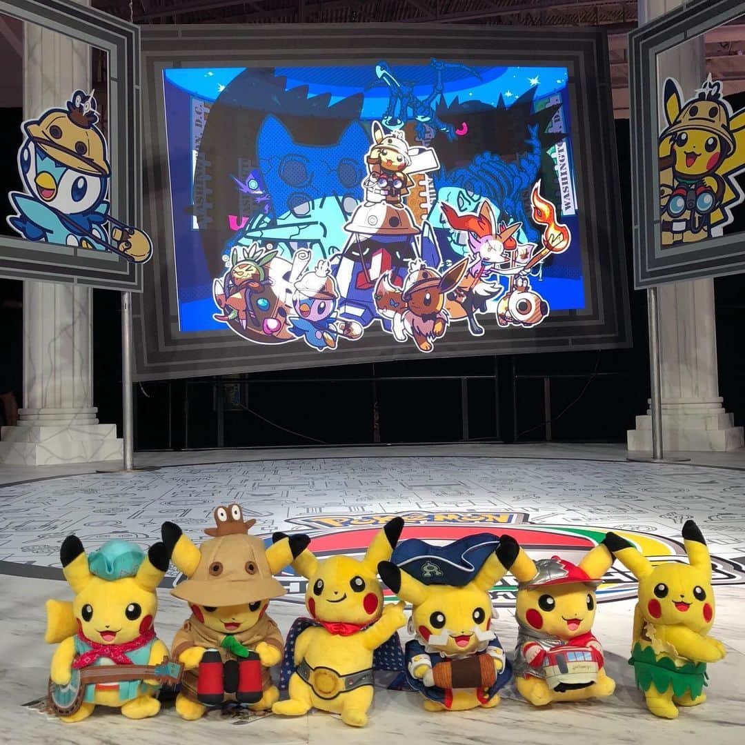 Pokémonさんのインスタグラム写真 - (PokémonInstagram)「There’s a whole plethora of Pikachu!  All weekend long, we’ll be looking back at a few of our favorite outfits Pikachu has worn to #PokemonWorlds over the years. Which is your favorite?」8月17日 23時45分 - pokemon