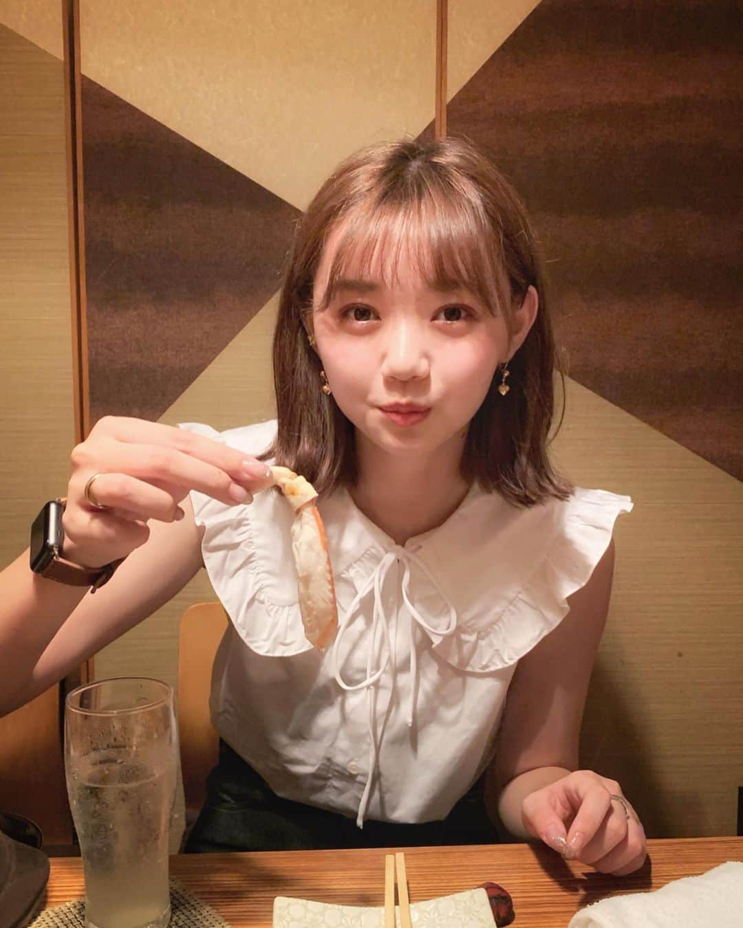 江野沢愛美さんのインスタグラム写真 - (江野沢愛美Instagram)「カニ食べた🦀」8月18日 0時15分 - enosawa_manami