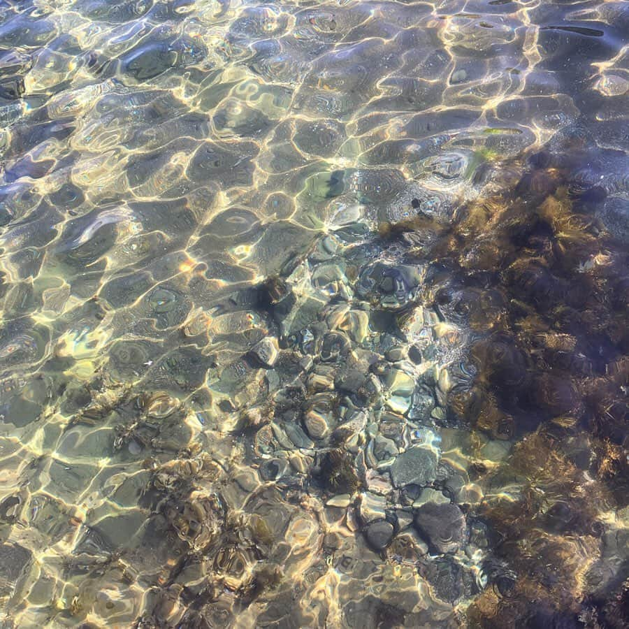 今村沙緒里さんのインスタグラム写真 - (今村沙緒里Instagram)「毎朝、海へ☺︎ 三国サンセットビーチ。 祖母宅→海→お墓そうじ👟 朝のウォーキングコース。 毎日5時半に目が覚める。 ふしぎな生活＊ 帰ってきてから… 時差ボケのように眠かったです。 でも、この海には毎日会いたくなる。」8月18日 0時37分 - saorix13