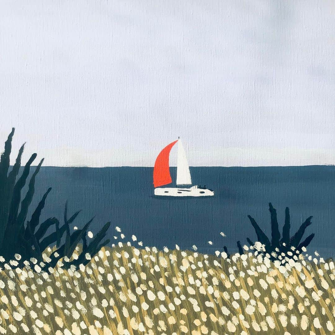 Jean Jullienさんのインスタグラム写真 - (Jean JullienInstagram)「⛵️」8月18日 1時07分 - jean_jullien