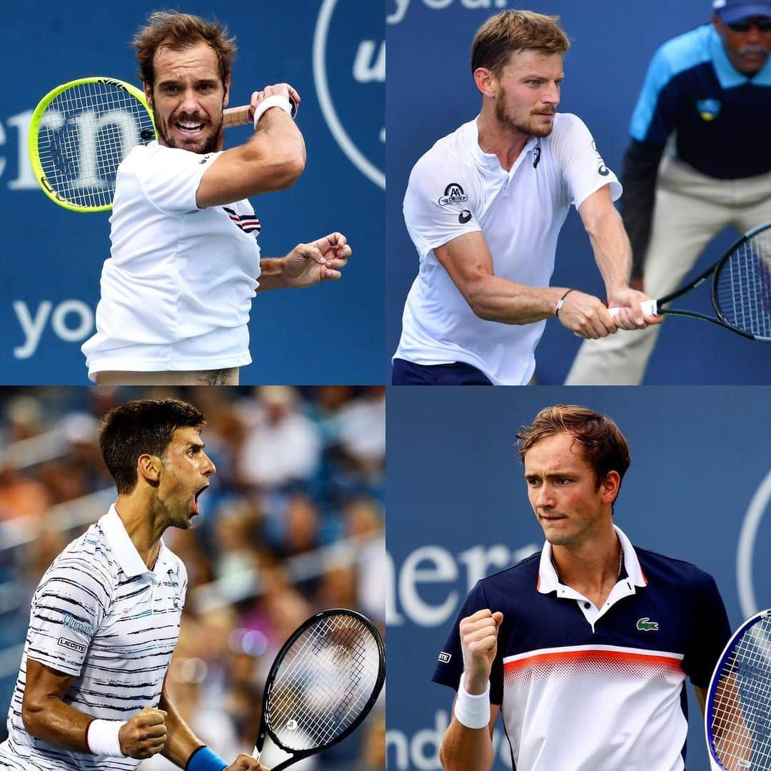 ATP World Tourさんのインスタグラム写真 - (ATP World TourInstagram)「The last 4️⃣ standing at @cincytennis 💥 Who’s reaching Cincinnati final?」8月18日 1時15分 - atptour