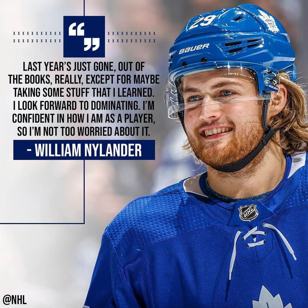 NHLさんのインスタグラム写真 - (NHLInstagram)「@williamnylander is ready to DOMINATE. 💪 (Via TW/reporterchris, @Sportsnet)」8月18日 1時26分 - nhl