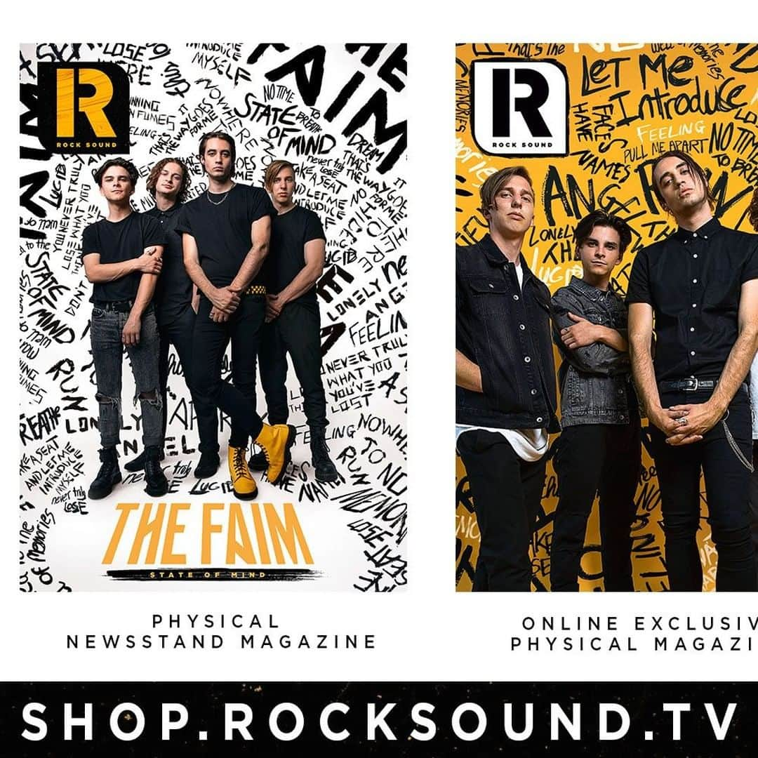 Rock Soundさんのインスタグラム写真 - (Rock SoundInstagram)「Have you seen everything that's available in The Faim's Rock Sound bundles? Hand-signed prints, photo books, giant posters... Pick yours up now from SHOP.ROCKSOUND.TV」8月18日 2時01分 - rocksound