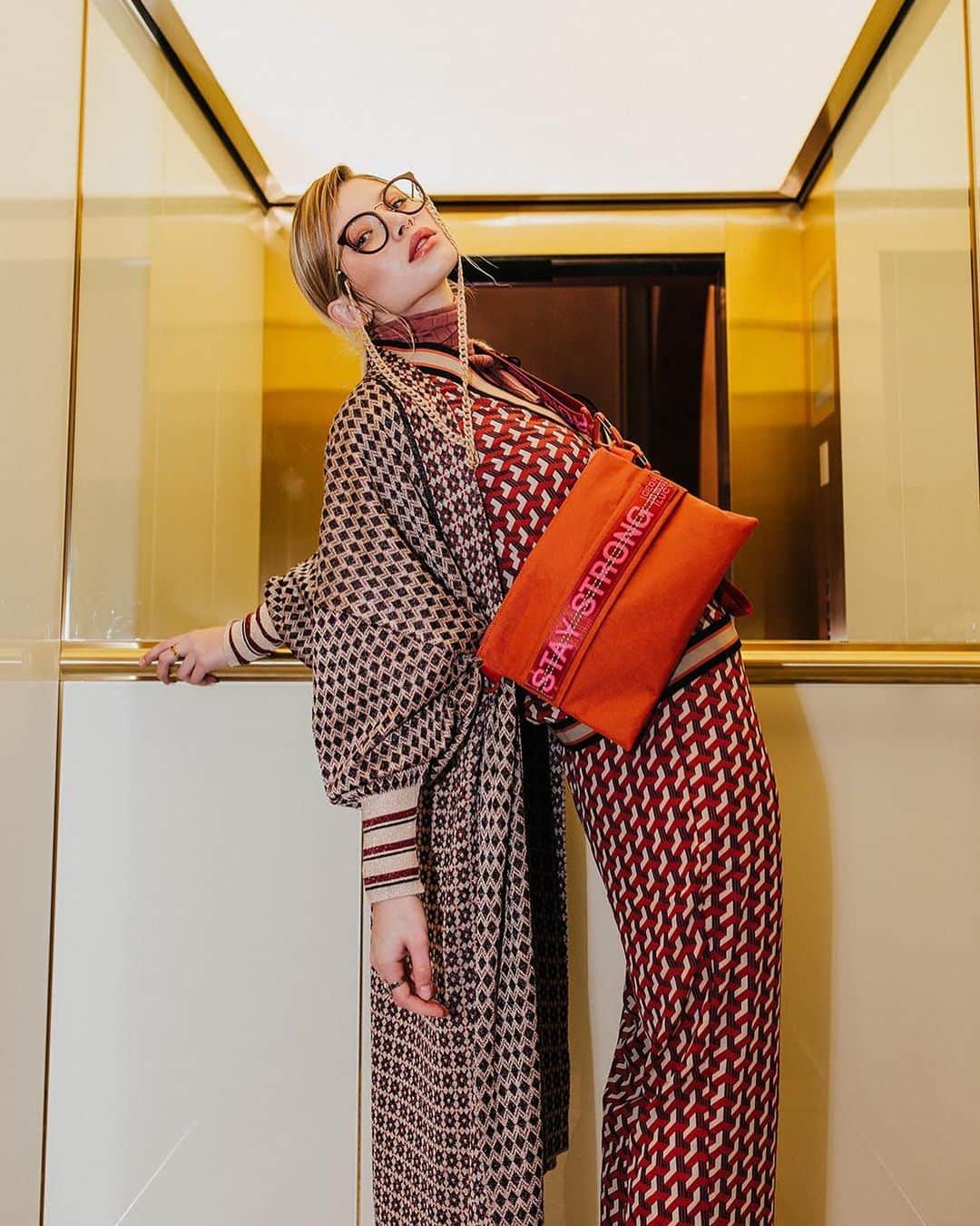 ジョージジーナ&ルーシーのインスタグラム：「We will restock “the disco” on monday 🔥🔥🔥Stay tuned for the release of a completely new collection and many amazing colorways ♥️ @sophia_geiss by @calicadoo • • • • • • • • #georgeginalucy #gglsquad #snobshots #hypebeast #hsstyle #35mm #vsco #justgoshoot #simplefits #basementapproved #portraiture #bag #accessoires #streetwear #paris #france #fashionweek #menswear #ootdmen #streetfashion #mensfashion #highsnobiety」