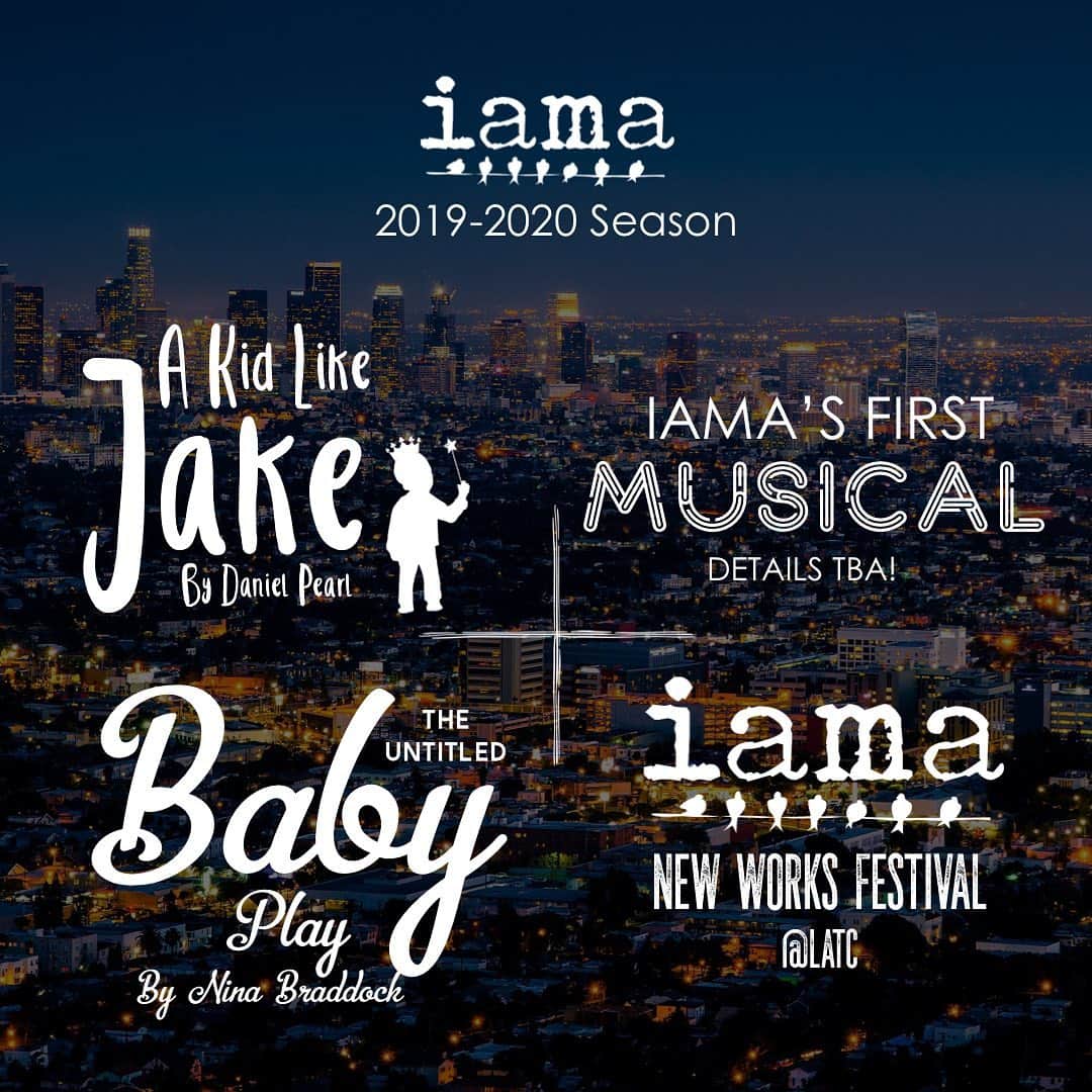 アダム・シャピロのインスタグラム：「We gotta monster season in the works at @iamatheatre. 🎵 👀」