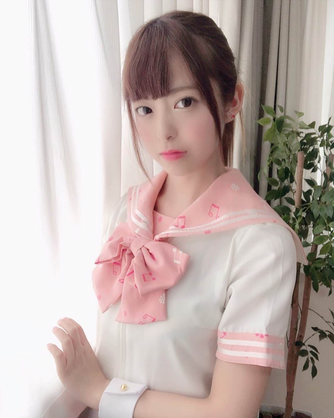 桜もこさんのインスタグラム写真 - (桜もこInstagram)「💓 #kawaii #撮影 #アイドル #pink #happy #もこもこ」8月18日 2時12分 - mokochan319