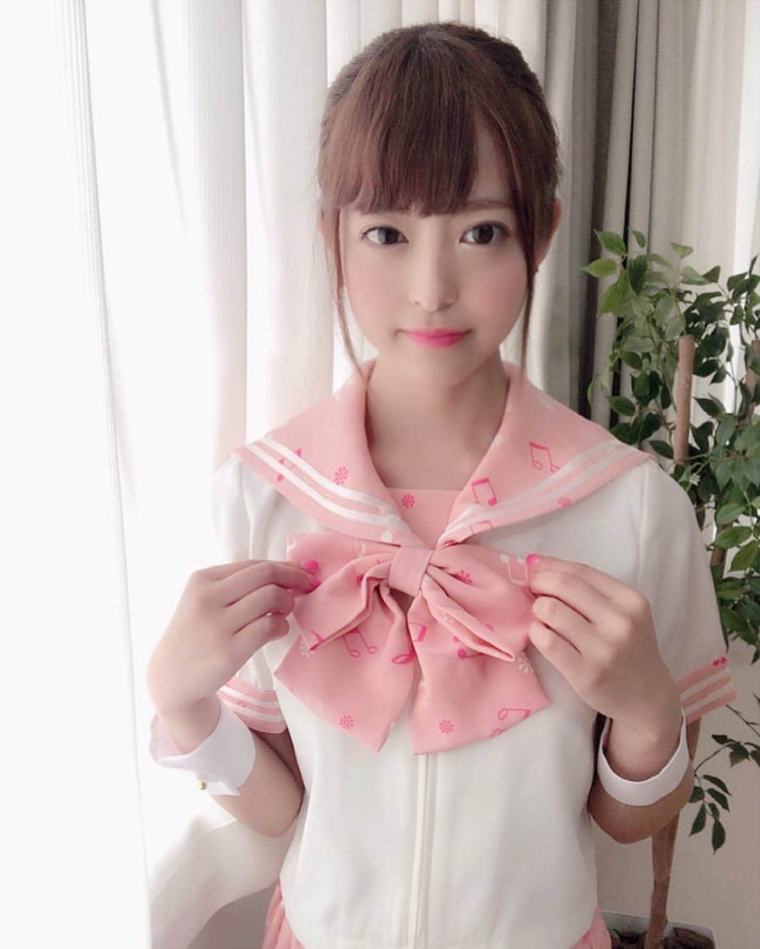 桜もこさんのインスタグラム写真 - (桜もこInstagram)「💓 #kawaii #撮影 #アイドル #pink #happy #もこもこ」8月18日 2時12分 - mokochan319