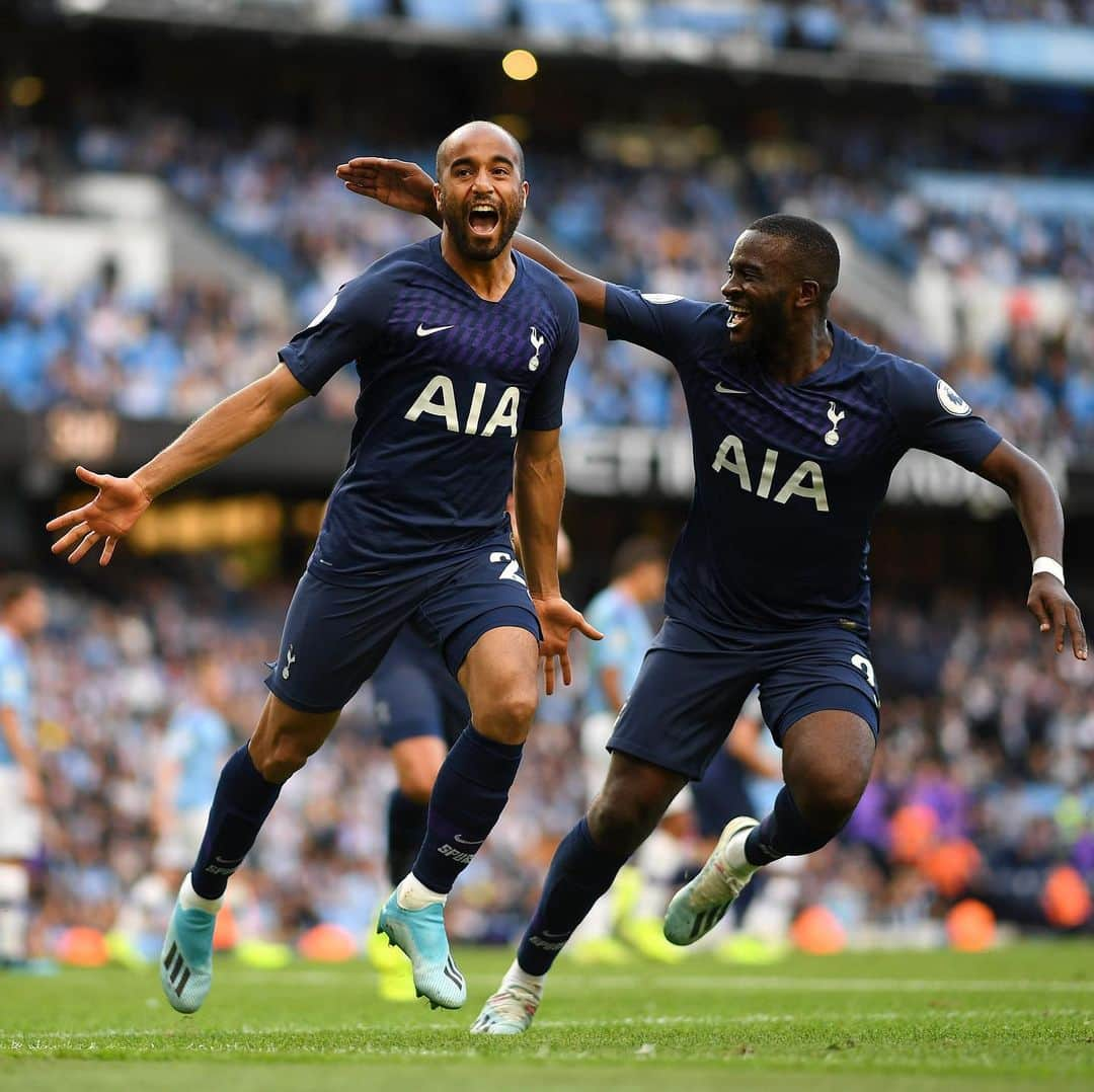 プレミアリーグさんのインスタグラム写真 - (プレミアリーグInstagram)「1️⃣9️⃣ seconds!!! That’s all it took for Lucas Moura to score after coming on as a sub  #PL #MCITOT」8月18日 2時55分 - premierleague