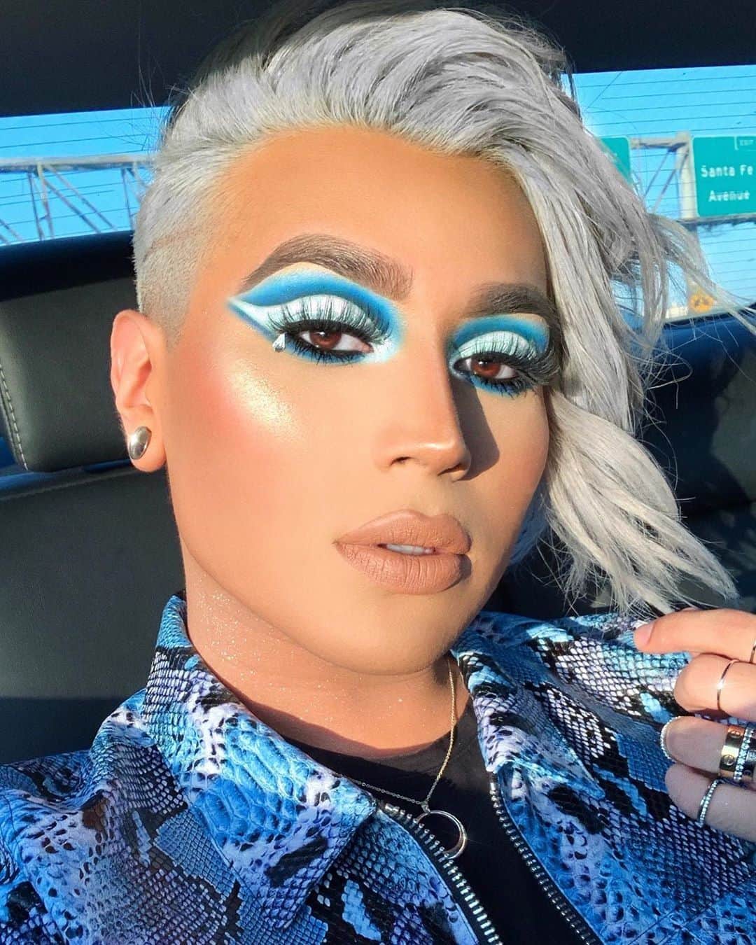 NYX Cosmeticsさんのインスタグラム写真 - (NYX CosmeticsInstagram)「Brows? #Snatched ✔️🔥 @edgarsmakeup frames this icy #MOTD using our Fill & Fluff Eyebrow Pomade Pencil 💎 || #nyxcosmetics #nyxprofessionalmakeup #crueltyfreebeauty」8月18日 3時59分 - nyxcosmetics