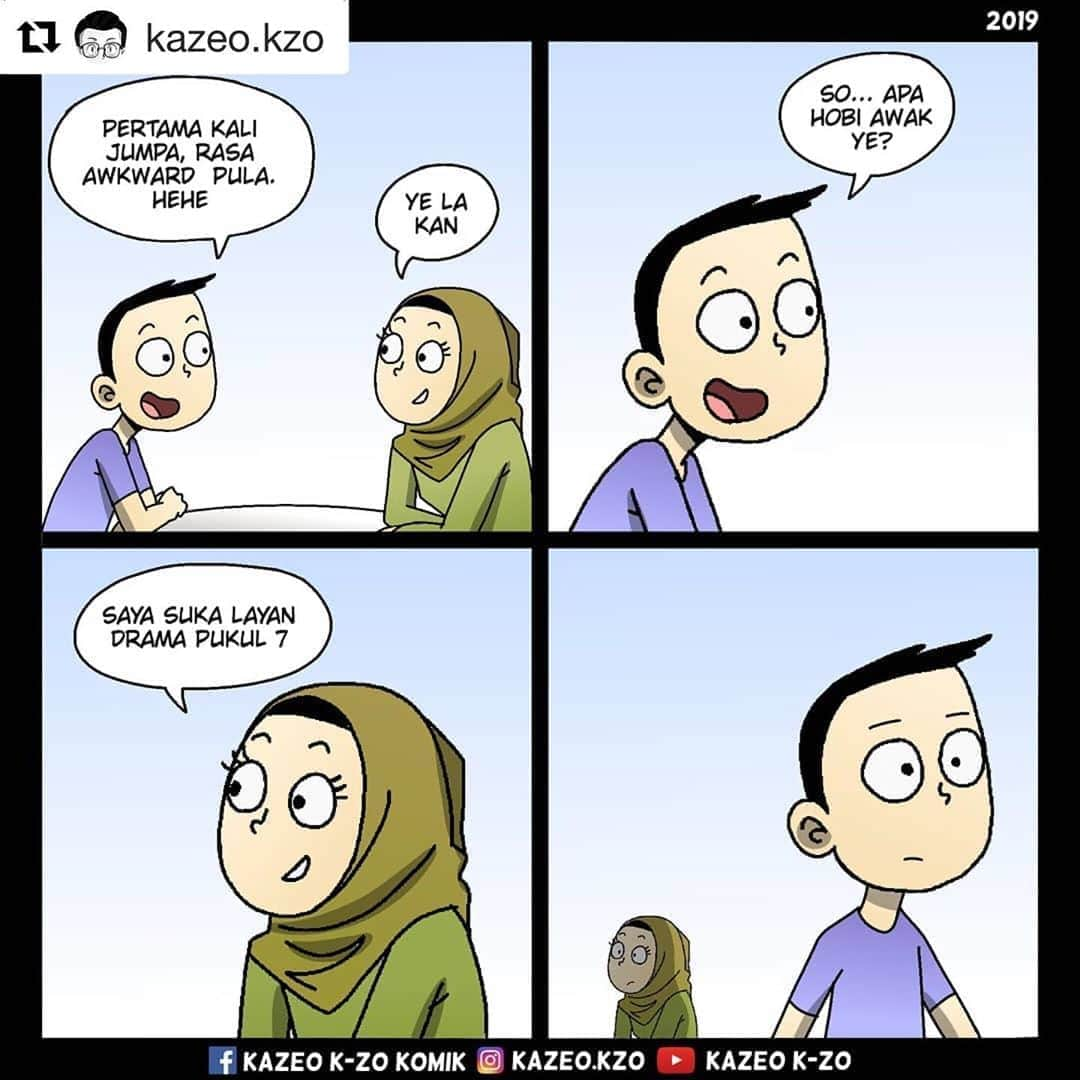 Koleksi Komik Malaysiaさんのインスタグラム写真 - (Koleksi Komik MalaysiaInstagram)「#Repost @kazeo.kzo with @get_repost ・・・ Kisah cinta paling pendek #komik #komikstrip #komikpendek #komikartun #komikmalaysia #komiklawak #komikig #komikfb #gengkomik #komikmelayu #kazeokzo」8月18日 15時21分 - tokkmungg_exclusive