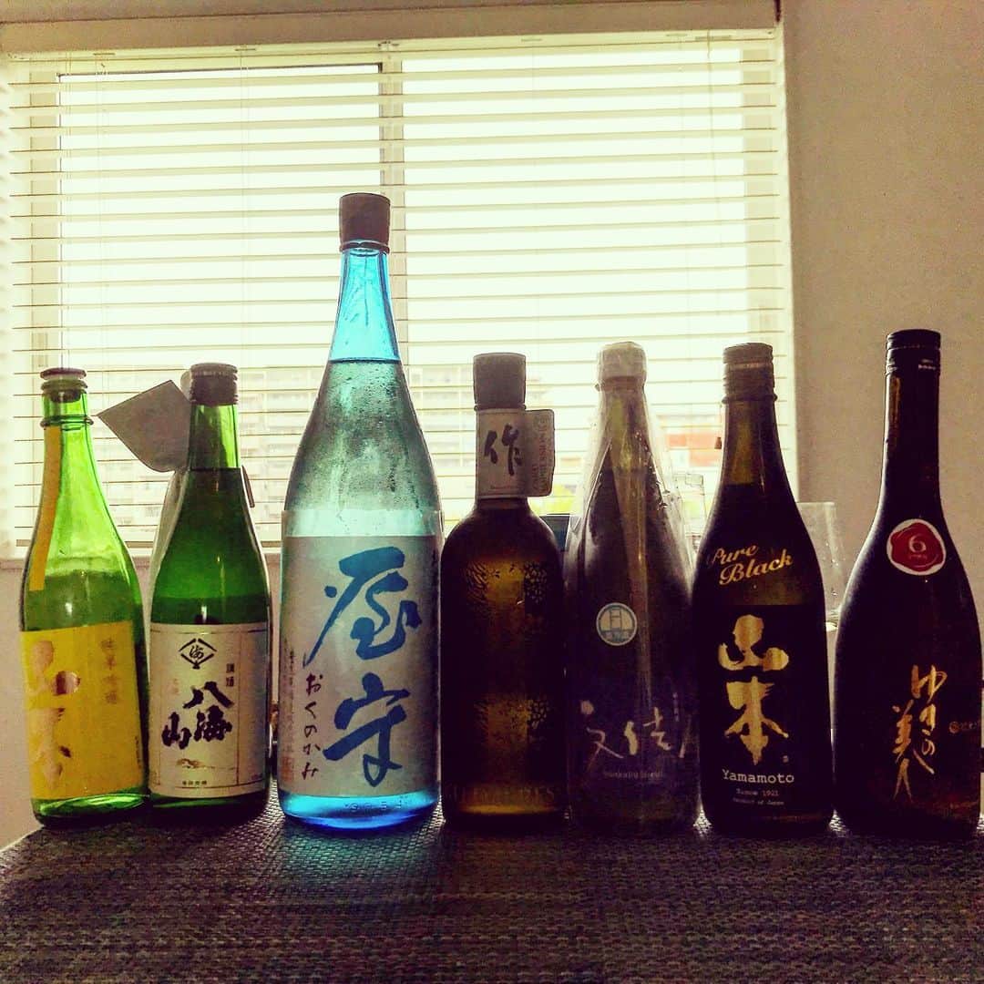 YoYoさんのインスタグラム写真 - (YoYoInstagram)「夏のパーティー、始まる。。。 ラインナップ、神♡  #日本酒パーティー」8月18日 15時59分 - yoyo_soffet