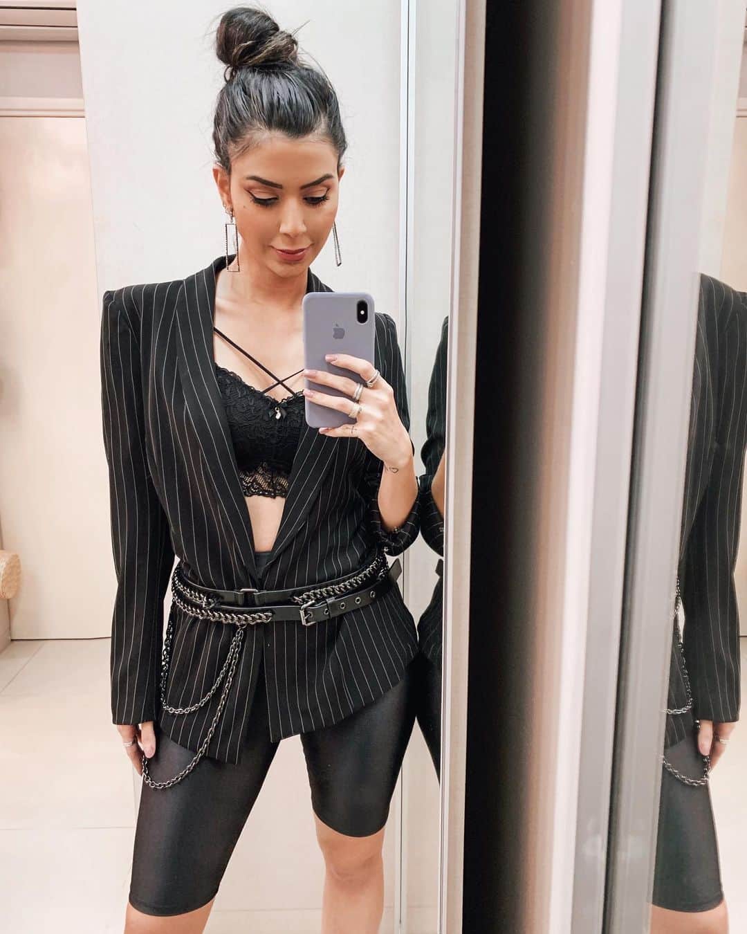 のインスタグラム：「Look aleatório de um dia desses aí」