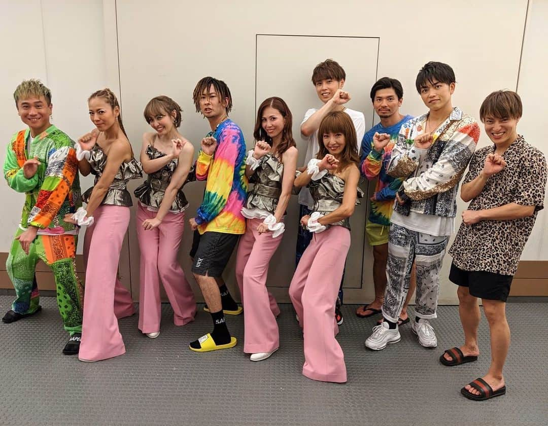 YORIさんのインスタグラム写真 - (YORIInstagram)「a-nation memory  また夏の思い出がひとつ。  やっぱりa-nationは最高のfesですね！  #dapump #a_nation2019 #max先輩 #カミナリさん #ありがとうございました」8月18日 10時51分 - yori_dp