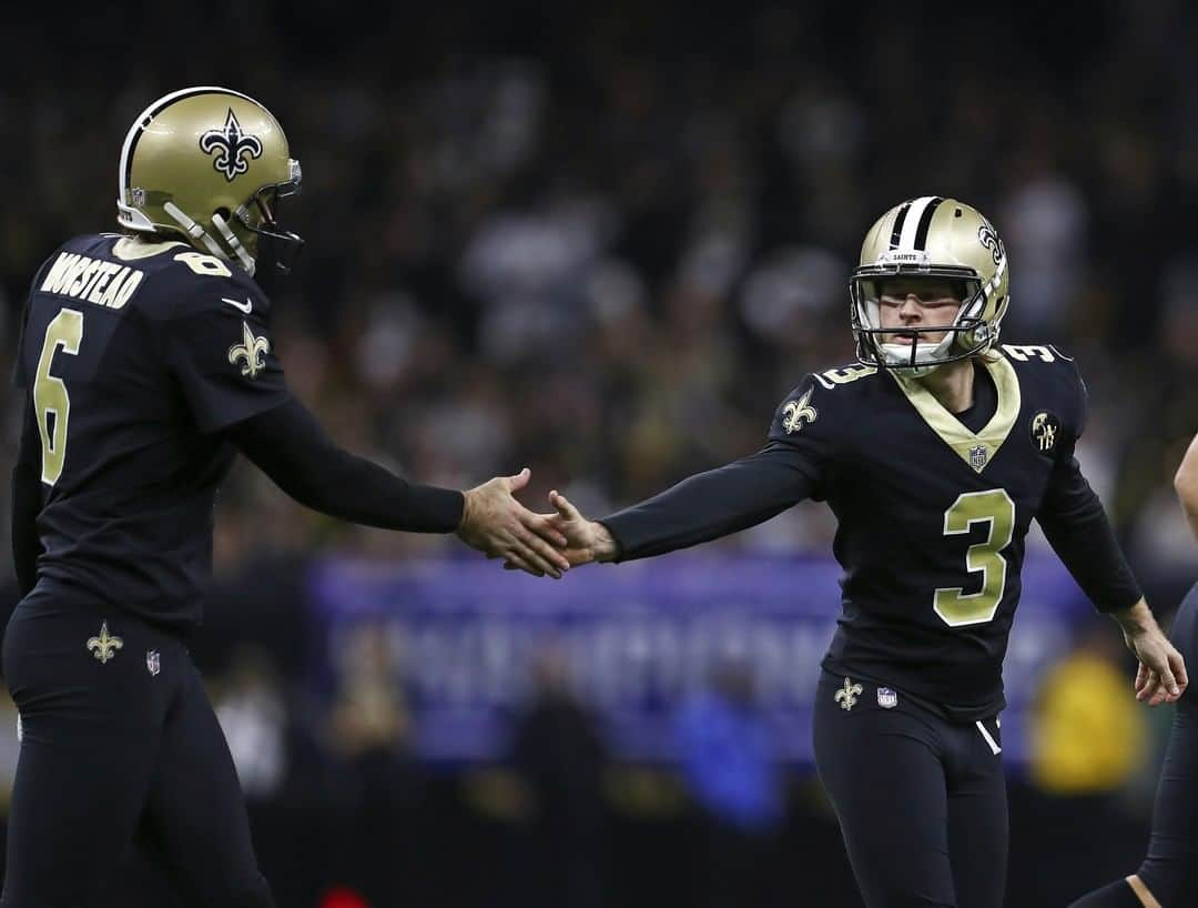 ニューオーリンズ・セインツさんのインスタグラム写真 - (ニューオーリンズ・セインツInstagram)「Best kicking duo in the game 👟 ⁠ ⁠ #Saints | @wil_lutz5 | @ThomasMorstead⁠ ⁠」8月18日 11時00分 - saints