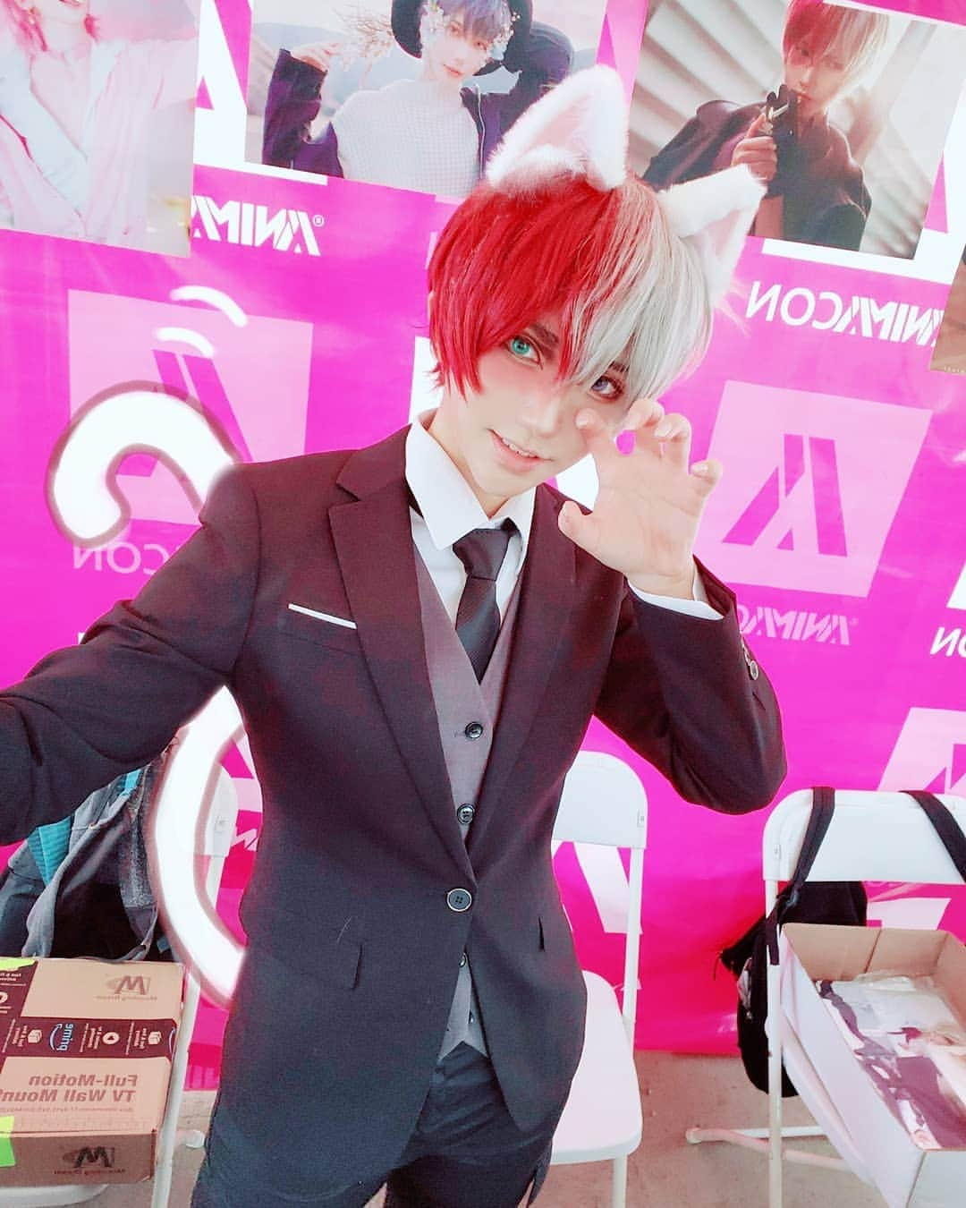 ひかりんさんのインスタグラム写真 - (ひかりんInstagram)「Kawaii Festival day 1 finished ! Thank you so much for the amazing day ~ I'll be cosplaying Yuri Ayato tomorrow 🤓 see you !」8月18日 11時25分 - __hikarin