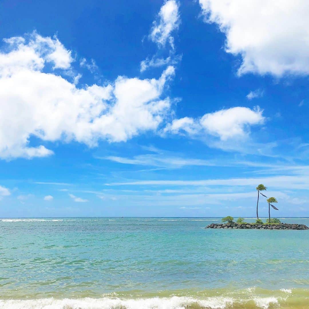 マキ・コニクソンさんのインスタグラム写真 - (マキ・コニクソンInstagram)「今日もハワイはご機嫌です！😄偏西風が吹いてなんて気持ちが良い一日なんだらう、😊 だからハワイ最高なんだよね！ #ハワイのおすそ分け🤙🏼」8月18日 11時57分 - makikonikson