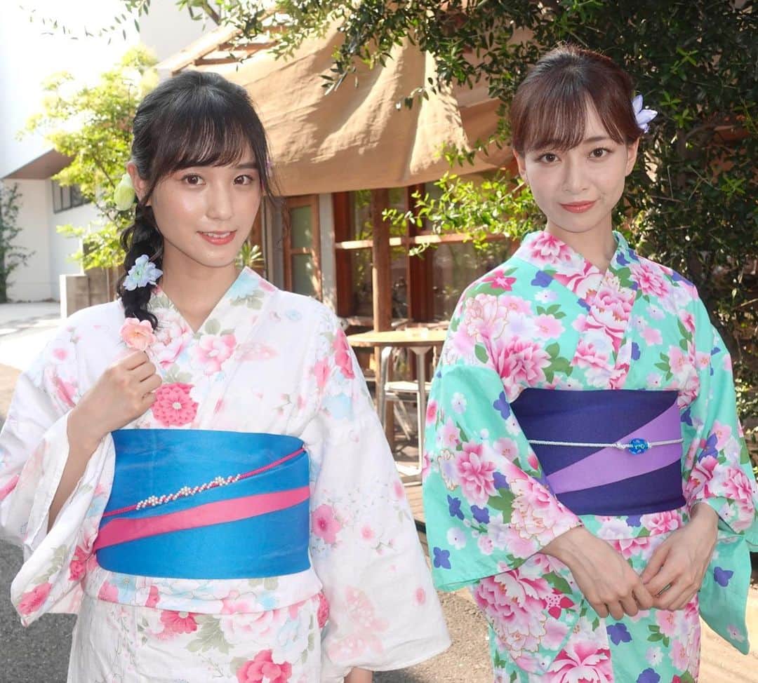 長谷川萌美さんのインスタグラム写真 - (長谷川萌美Instagram)「. . 昨夜 #ビタイベ 浴衣👘👘 . このまま夏祭りにお出掛けしたいっ♪ と思いました🎐 . .  #ビタスイ #浴衣 #yukata #夏 #夏祭り #summer #下北沢 #shimokitazawa #live #event」8月18日 12時45分 - moemi_hasegawa