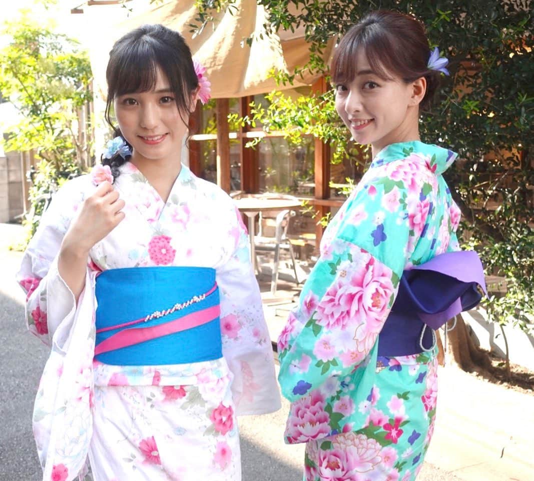 長谷川萌美さんのインスタグラム写真 - (長谷川萌美Instagram)「. . 昨夜 #ビタイベ 浴衣👘👘 . このまま夏祭りにお出掛けしたいっ♪ と思いました🎐 . .  #ビタスイ #浴衣 #yukata #夏 #夏祭り #summer #下北沢 #shimokitazawa #live #event」8月18日 12時45分 - moemi_hasegawa