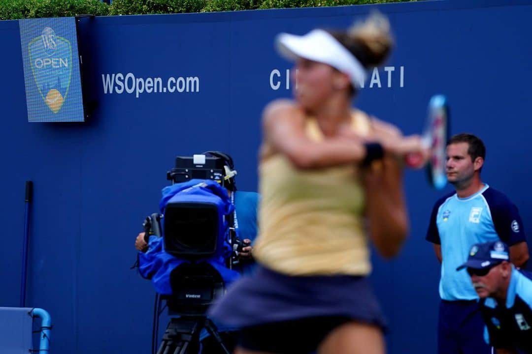 WTA（女子テニス協会）さんのインスタグラム写真 - (WTA（女子テニス協会）Instagram)「@madisonkeys’ journey to her first @cincytennis final 📸➡️」8月18日 13時02分 - wta