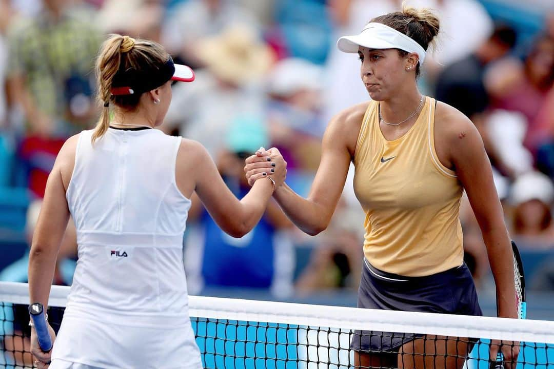 WTA（女子テニス協会）さんのインスタグラム写真 - (WTA（女子テニス協会）Instagram)「@madisonkeys’ journey to her first @cincytennis final 📸➡️」8月18日 13時02分 - wta