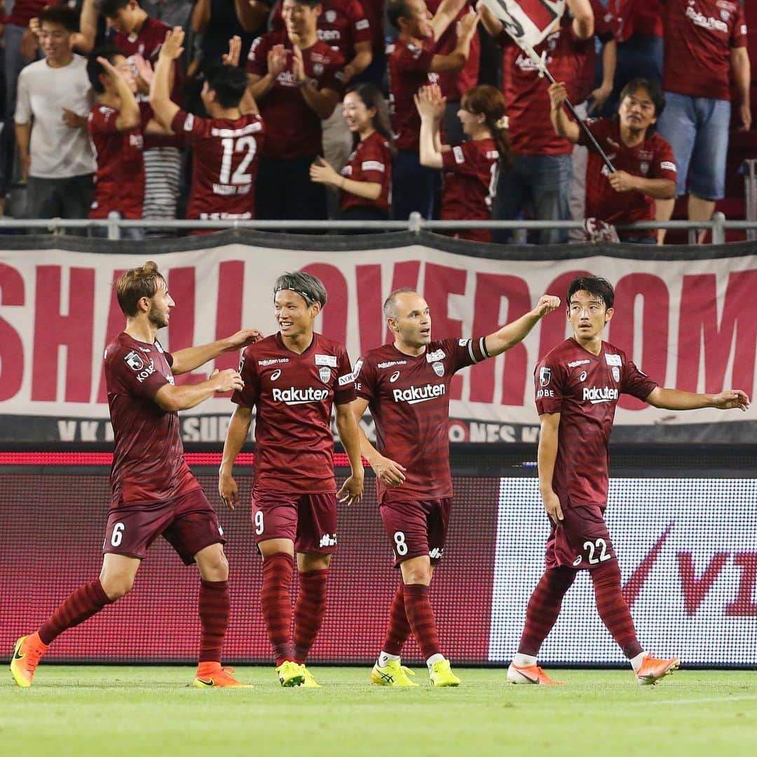 Goal Japanさんのインスタグラム写真 - (Goal JapanInstagram)「. ホームで完勝の神戸、6試合ぶりの勝ち点3‼︎ (Photo:J.LEAGUE) . 🇯🇵#明治安田生命J1リーグ 第23節 🆚#ヴィッセル神戸 3-0 #浦和レッズ ⚽️#古橋亨梧(45+1分)、#山口蛍(59分)、#イニエスタ(84分/PK) . #soccer #football #J1 #jleague #vissel #visselkobe #urawareds #サッカー #フットボール #Jリーグ #⚽」8月18日 13時26分 - goaljapan