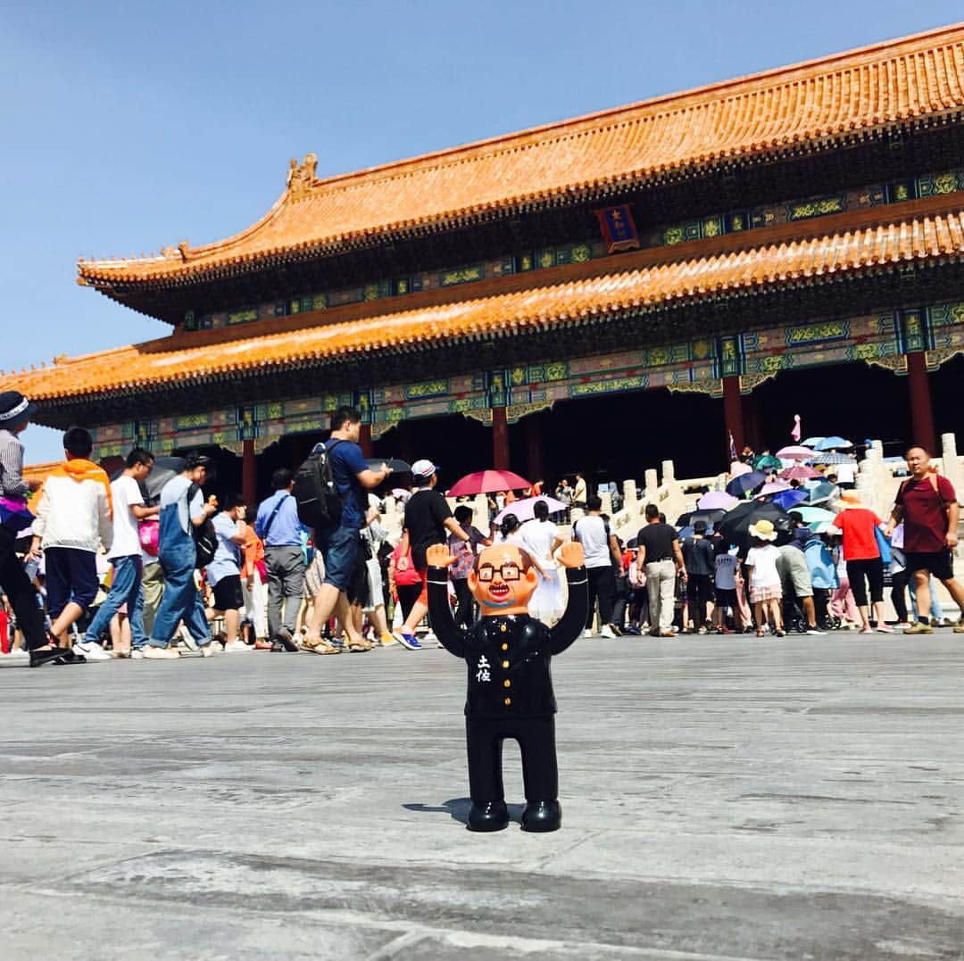 デハラユキノリのインスタグラム：「北京観光 故宮博物院 #BEIJING #dehara  #satoshiyamamoto」