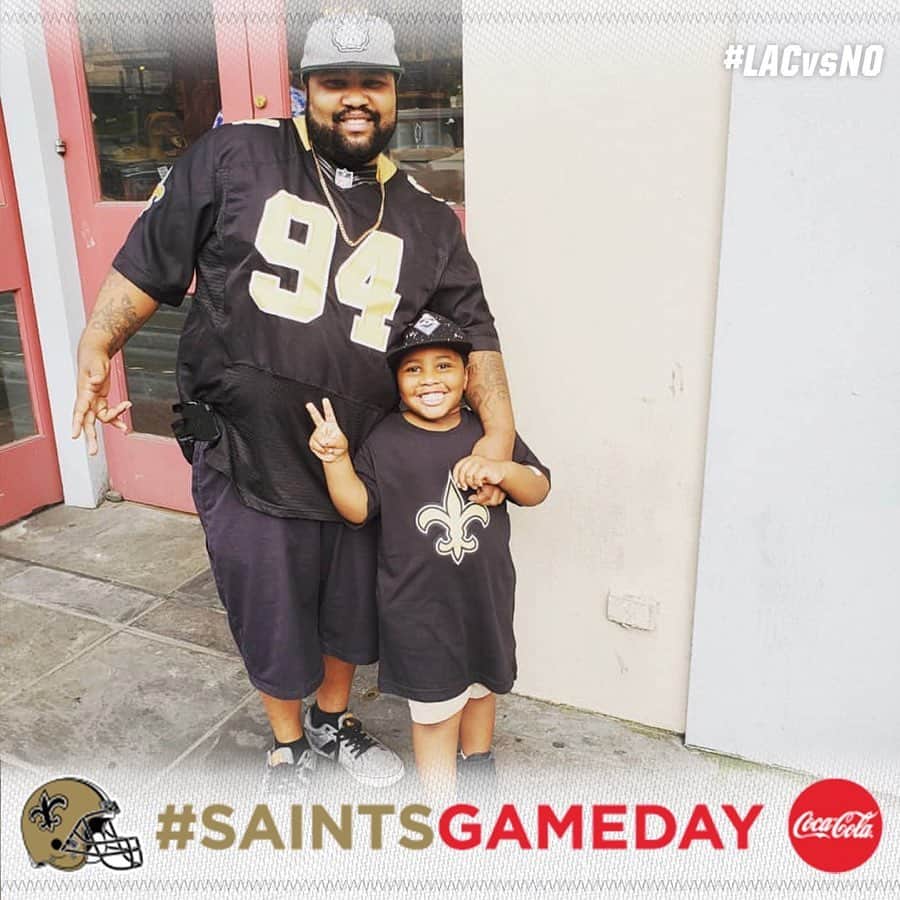 ニューオーリンズ・セインツさんのインスタグラム写真 - (ニューオーリンズ・セインツInstagram)「Keep sharing your photos with the hashtag #SaintsGameDay for your chance to be featured! ⚜️」8月19日 0時02分 - saints