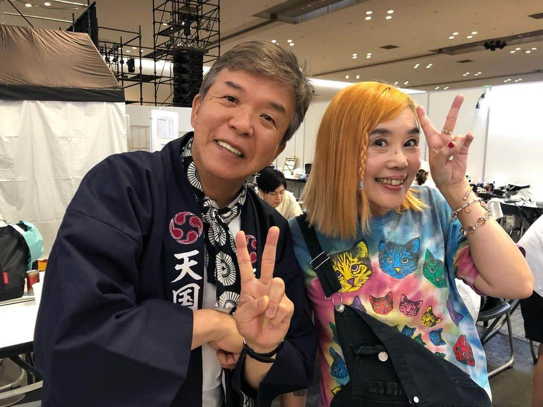 野沢直子さんのインスタグラム写真 - (野沢直子Instagram)「激レア2ショット🤣🤣🤣 #村上ショージ兄さん#村上ショージ」8月19日 0時16分 - naoko.nozawa