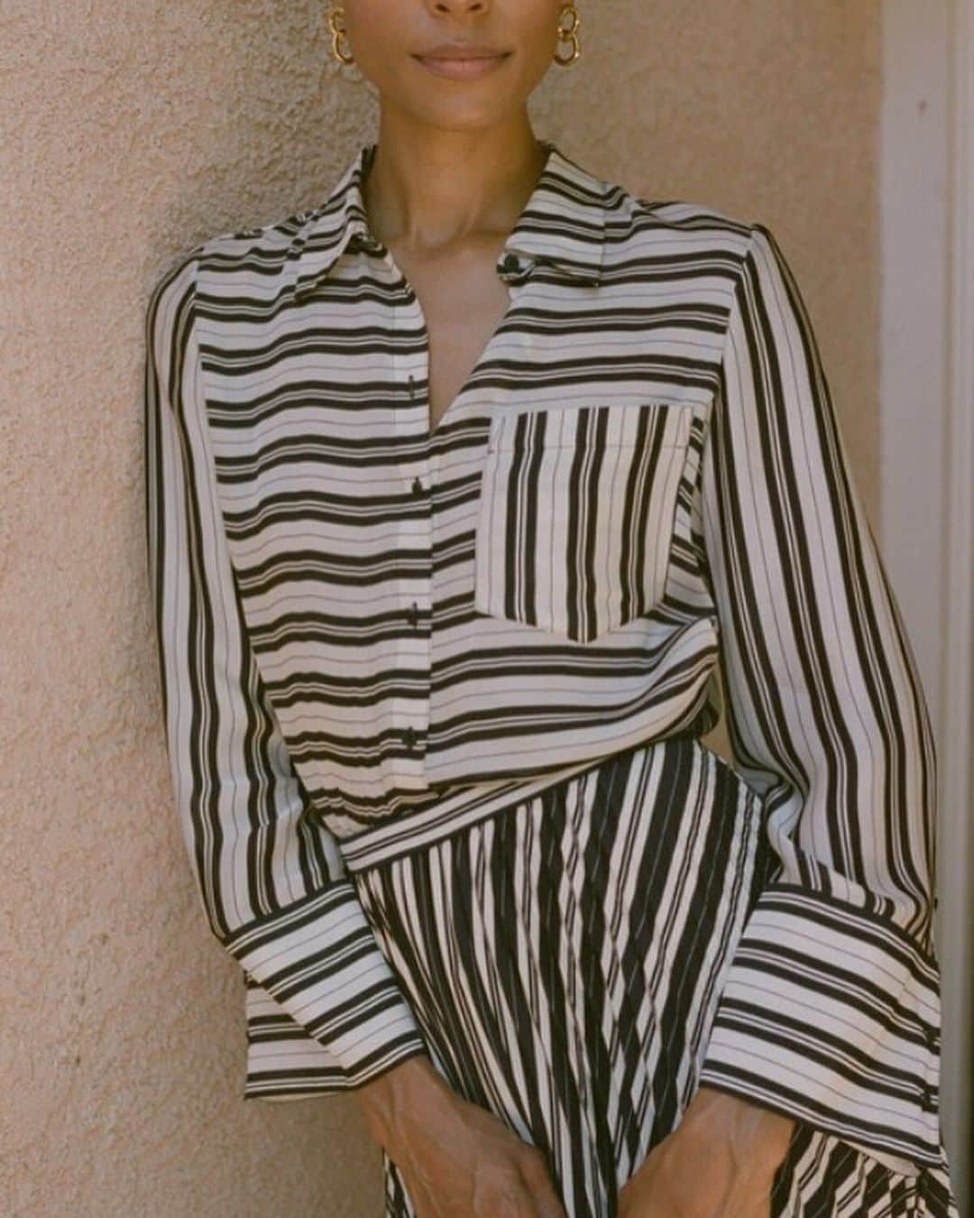 Club Monacoのインスタグラム：「Sunday stripes. //@tylynnnguyen」