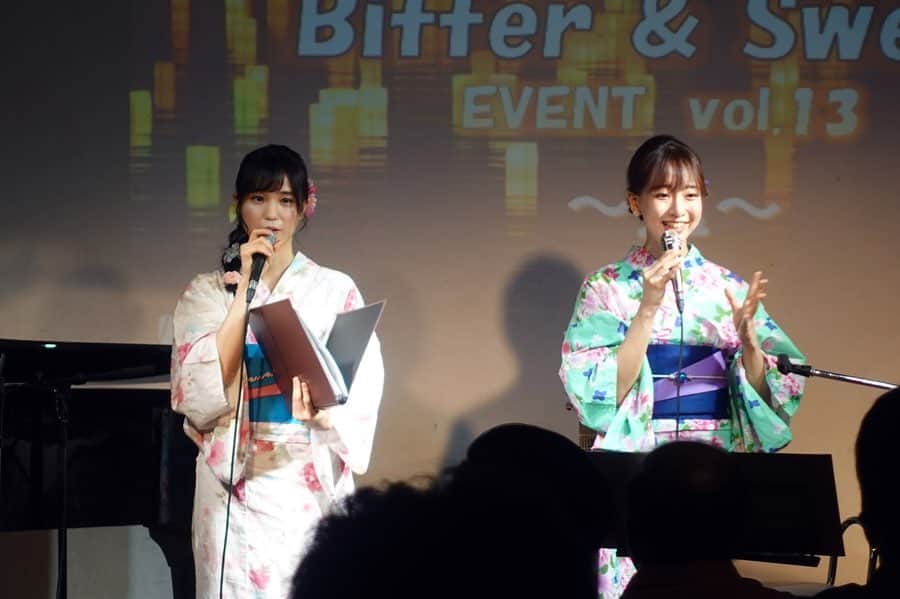 長谷川萌美さんのインスタグラム写真 - (長谷川萌美Instagram)「. . 昨夜のイベントの様子  #ビタイベ 🎵 . 夏のリクエストカバー曲の弾き語りや夏のビタスイオリジナル曲ランキング1・2・3🌈 . 1.HANABI 2.バイバイメトロ 3.シャイボーイと私 . ありがとうございました！！💓 コラボドリンクの乾杯もして🥂🎇 楽しかった✨ 次回は9/28(土) 私のプロフィール欄のURLに載っている、ブログにてブログ先行受付スタートしています 💕 . 下北沢Com.cafe音倉 ぜひお越しください🎵 .  #ビタスイ #ビタイベ #イベント #ライブ #下北沢 #夏 #event #live #shimokitazawa #japan #yukata #summer」8月18日 16時25分 - moemi_hasegawa