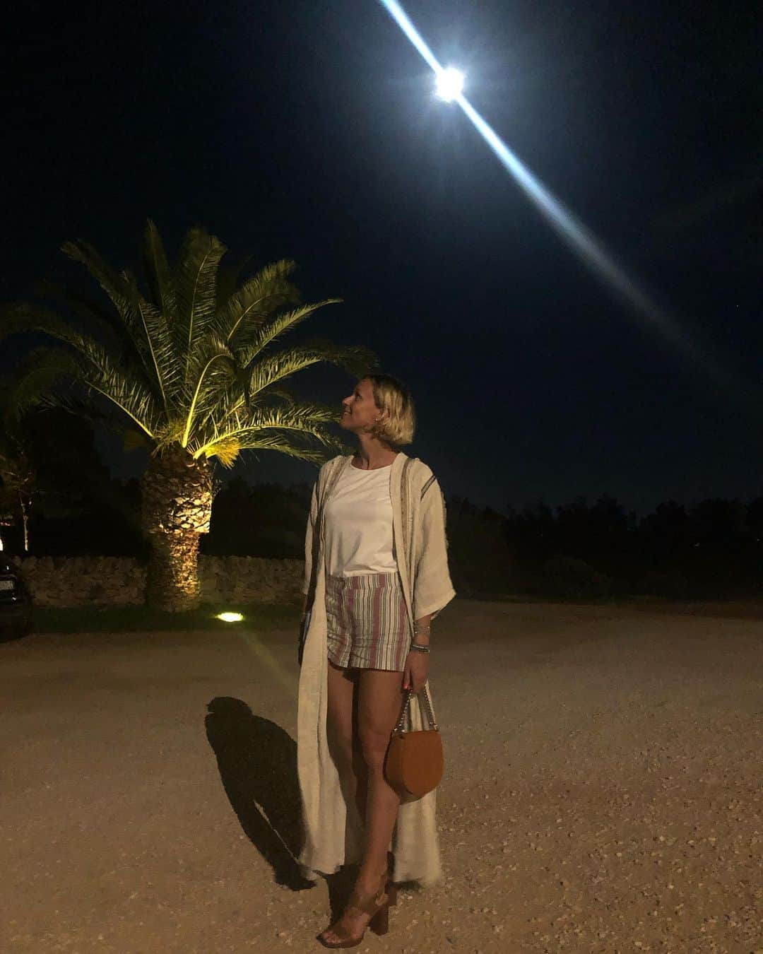 フェデリカ・ペレグリニさんのインスタグラム写真 - (フェデリカ・ペレグリニInstagram)「Le stelle⭐️⭐️ la luna🌝🌝e......」8月18日 16時44分 - kikkafede88