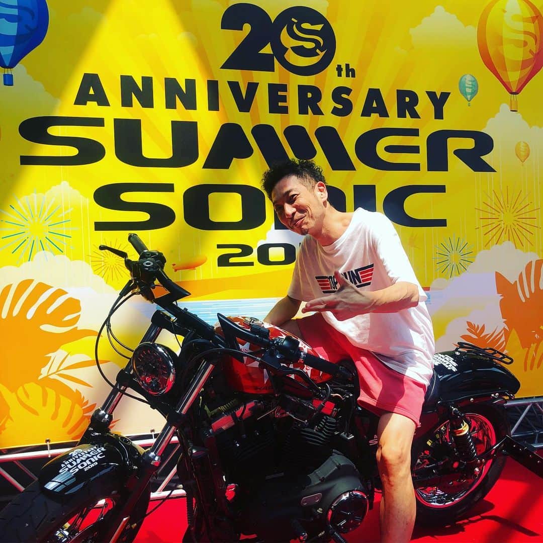 竹内朋康のインスタグラム：「#summersonic  #ENDRECHERl」