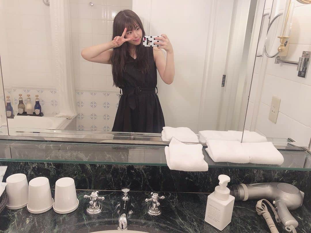 倉田瑠夏さんのインスタグラム写真 - (倉田瑠夏Instagram)「ホテルってわくわくするよね🥰  TIFを観にお母さんが東京に遊びに来た時に珍しくホテルに泊まったの♡♪♪」8月18日 17時41分 - ruka.kurata