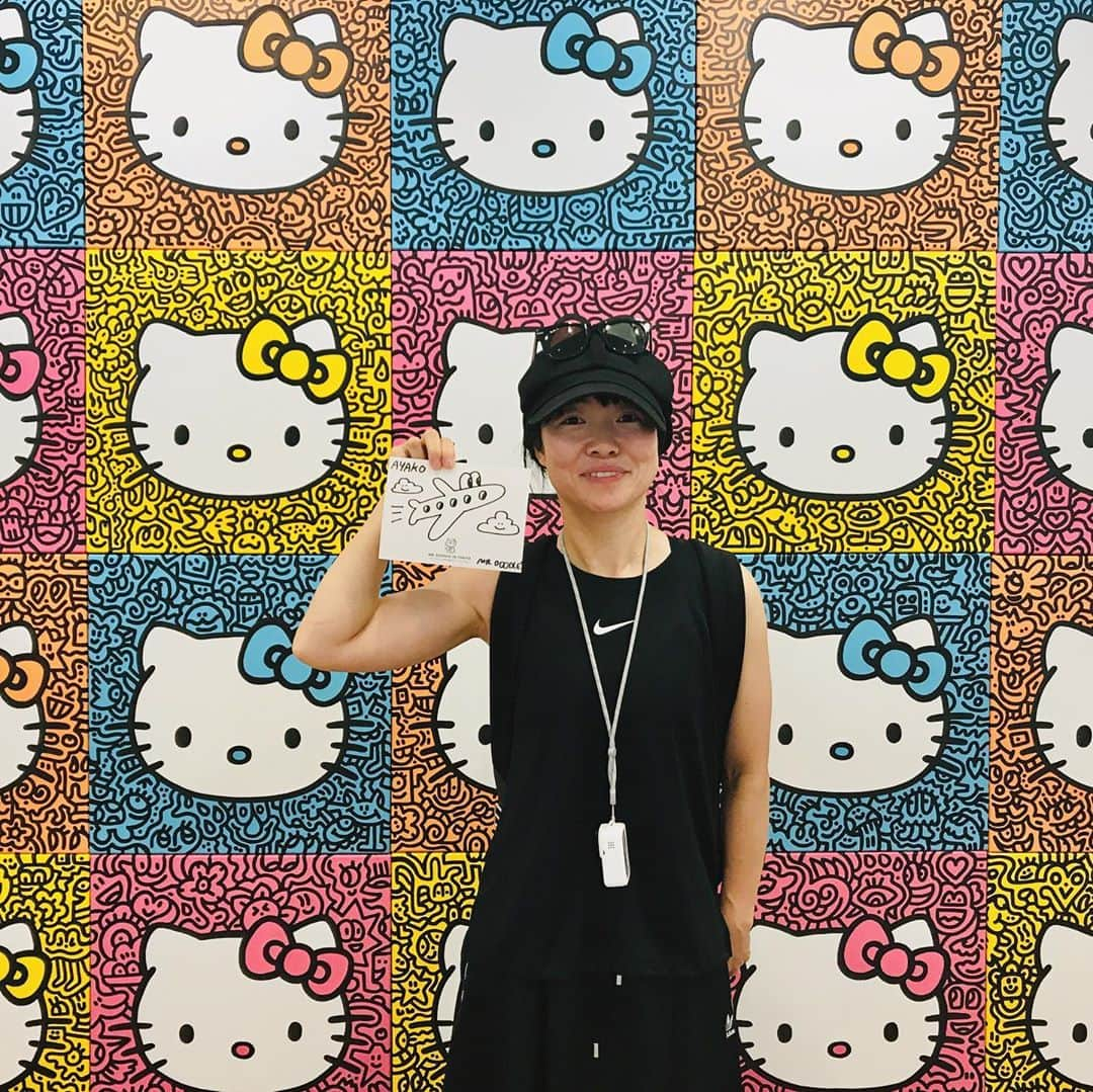 イモトアヤコさんのインスタグラム写真 - (イモトアヤコInstagram)「・ #中村涼子が教えてくれた #mrdoodle展 @nakamuraryoko56」8月18日 18時58分 - imotodesse