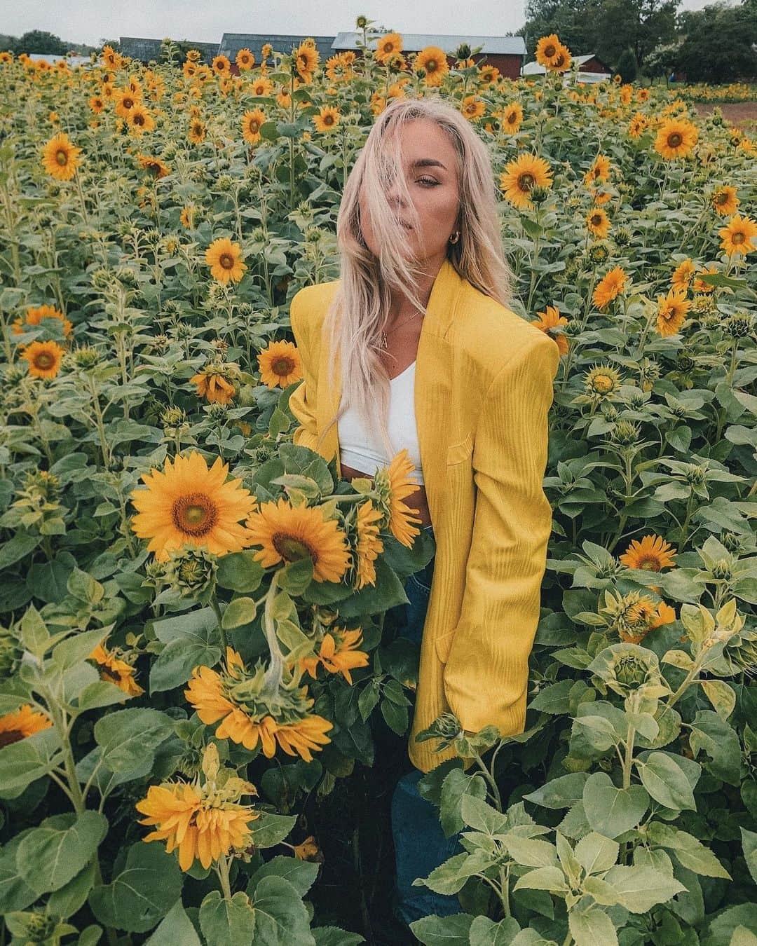 アンジェリカ・ブリックさんのインスタグラム写真 - (アンジェリカ・ブリックInstagram)「Then you're left in the dust Unless I stuck by ya You're a sunflower sunflower, you’re a sunflower 🌻」8月18日 19時00分 - angelicablick