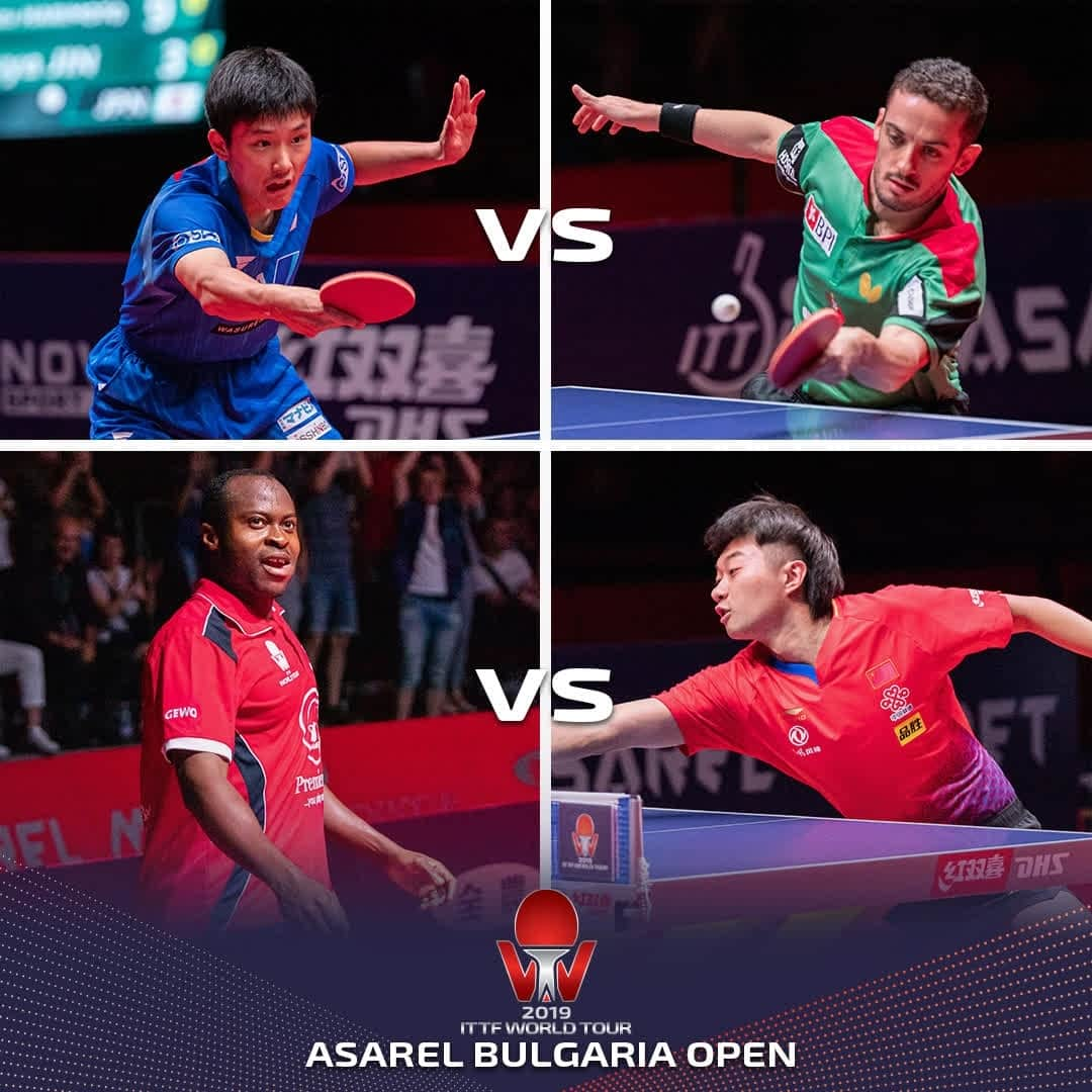 ITTF Worldさんのインスタグラム写真 - (ITTF WorldInstagram)「Yesterday we witnessed 2 mind-blowing matches in the quarterfinals. How will the Semis match up? 🤔 ⠀ ⠀ Watch #ITTFWorldTour #2019BulgariaOpen 🇧🇬 on tv.ittf.com or check your local listings 🗒」8月18日 19時05分 - wtt