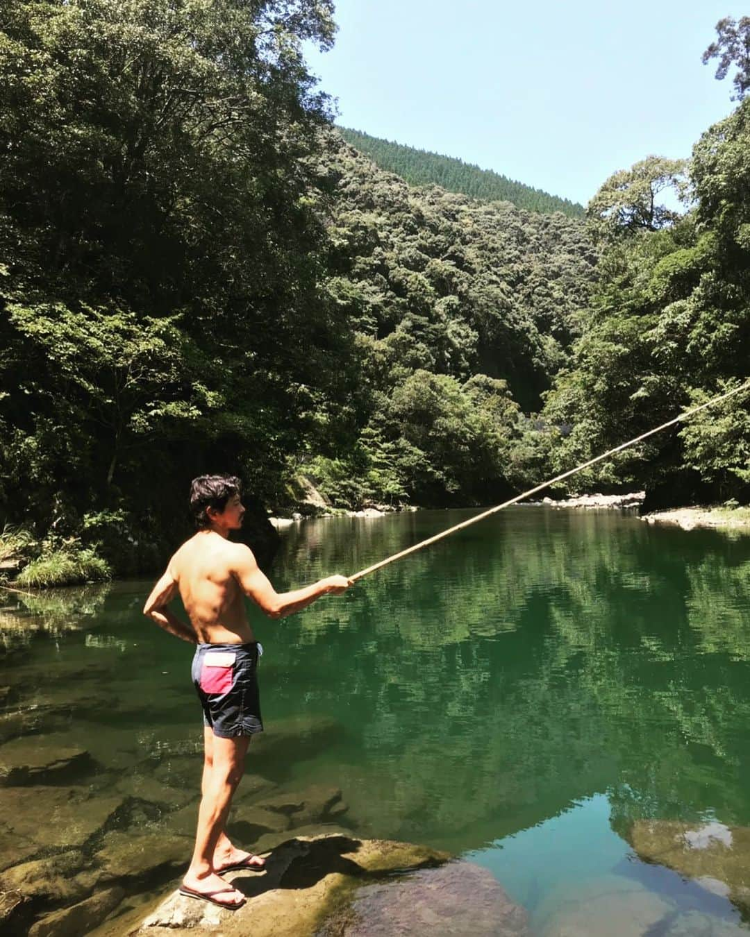 鈴木啓太さんのインスタグラム写真 - (鈴木啓太Instagram)「盆休み✈️🏞⛳️ ひさびさにrelaxした時間を過ごしました。  #instagood #instagram #instatravel #fishing #rivers #dayoff #summer #vacation」8月18日 19時37分 - keita.suzuki.official