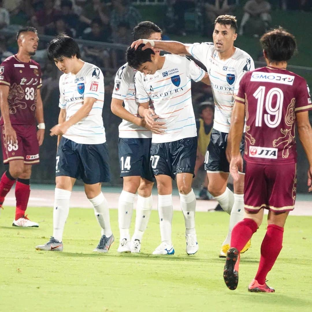 横浜FCさんのインスタグラム写真 - (横浜FCInstagram)「- 2019.8.17 J2LEAGUE sec-28 vs FC RYUKYU 3-1 WIN #内田智也 - #齋藤功佑 #松尾佑介 #中山克広 #GOAL #yokohamafc #横浜FC #HAMABLUE #HAMAPRIDE #三ツ沢を青にそめよう #jleague」8月18日 19時34分 - yokohamafc_official