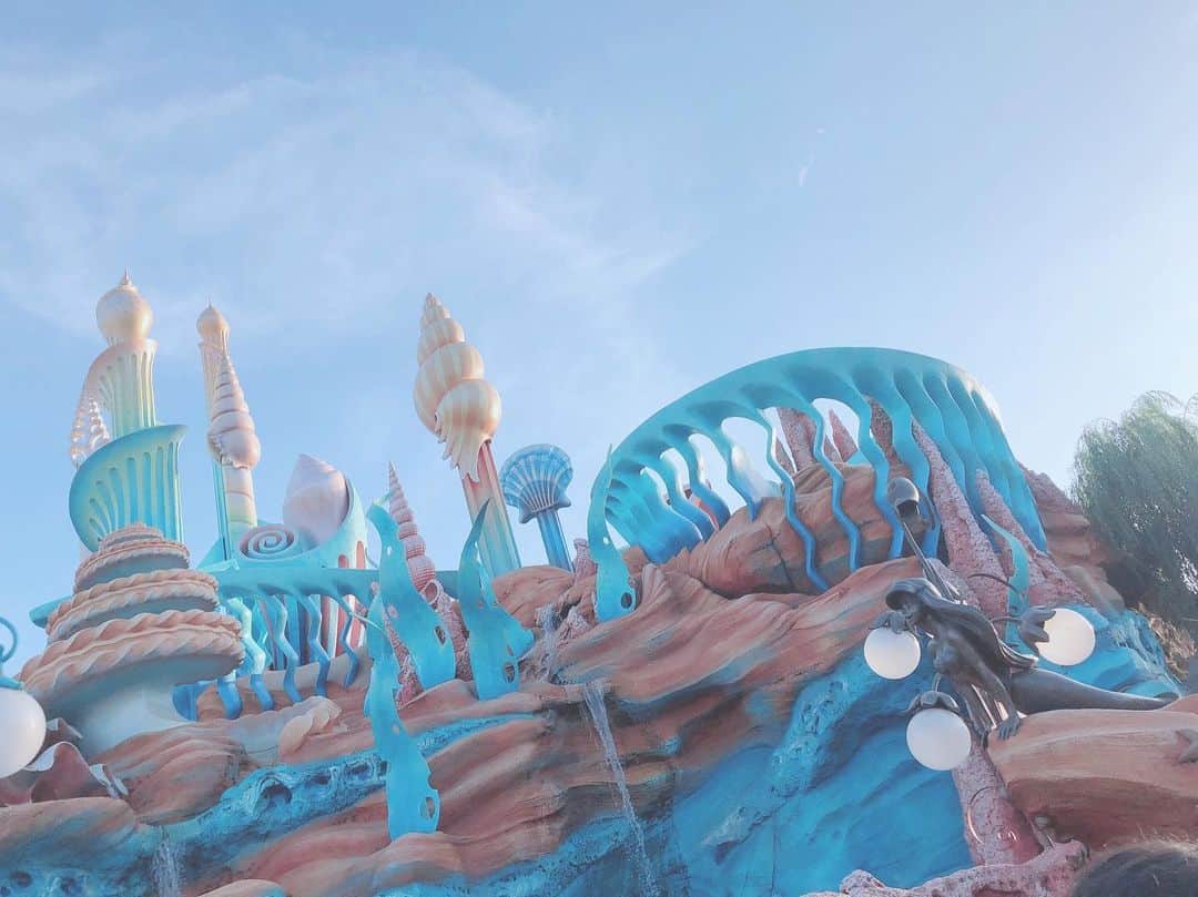 涼本理央那さんのインスタグラム写真 涼本理央那instagram シーで一番好きな景色 東京 ディズニーシー Tokyodisneysea ディズニーシー アリエル マーメイドラグーン ディズニー景色 8月18日 19時54分 Riona Suzumoto